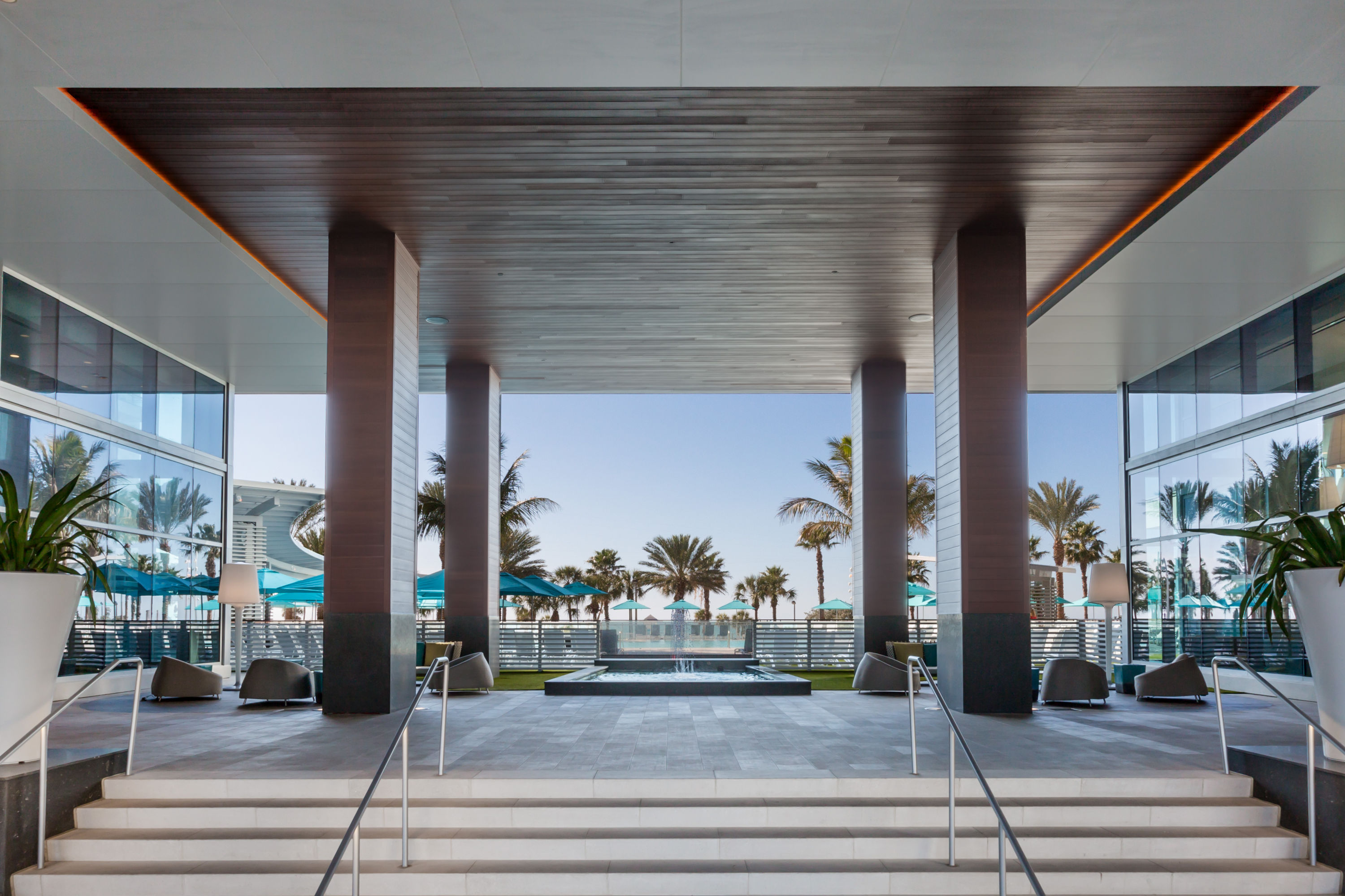 Back Exterior Image of Wyndham Grand Clearwater Beach hotel in Clearwater, Florida