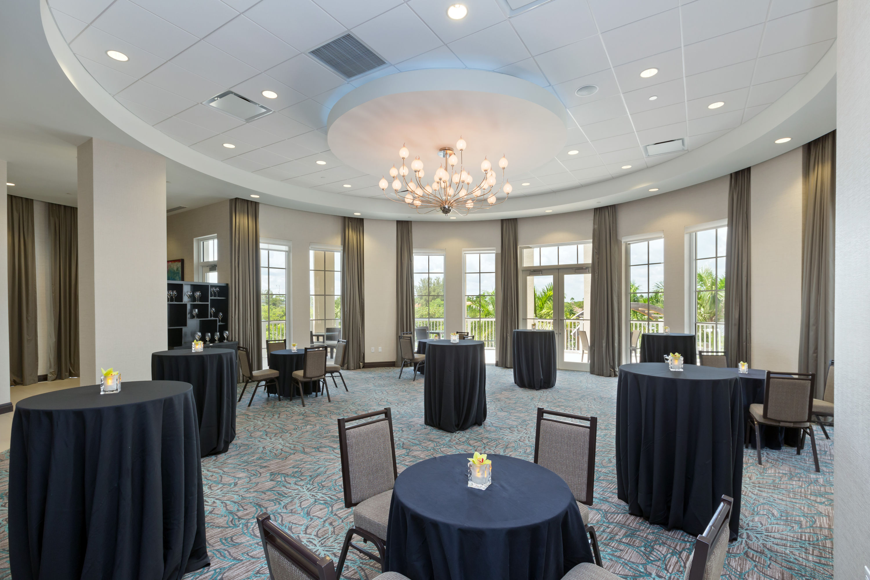 Wyndham Grand Jupiter at Harbourside Place ballroom in Jupiter, Florida