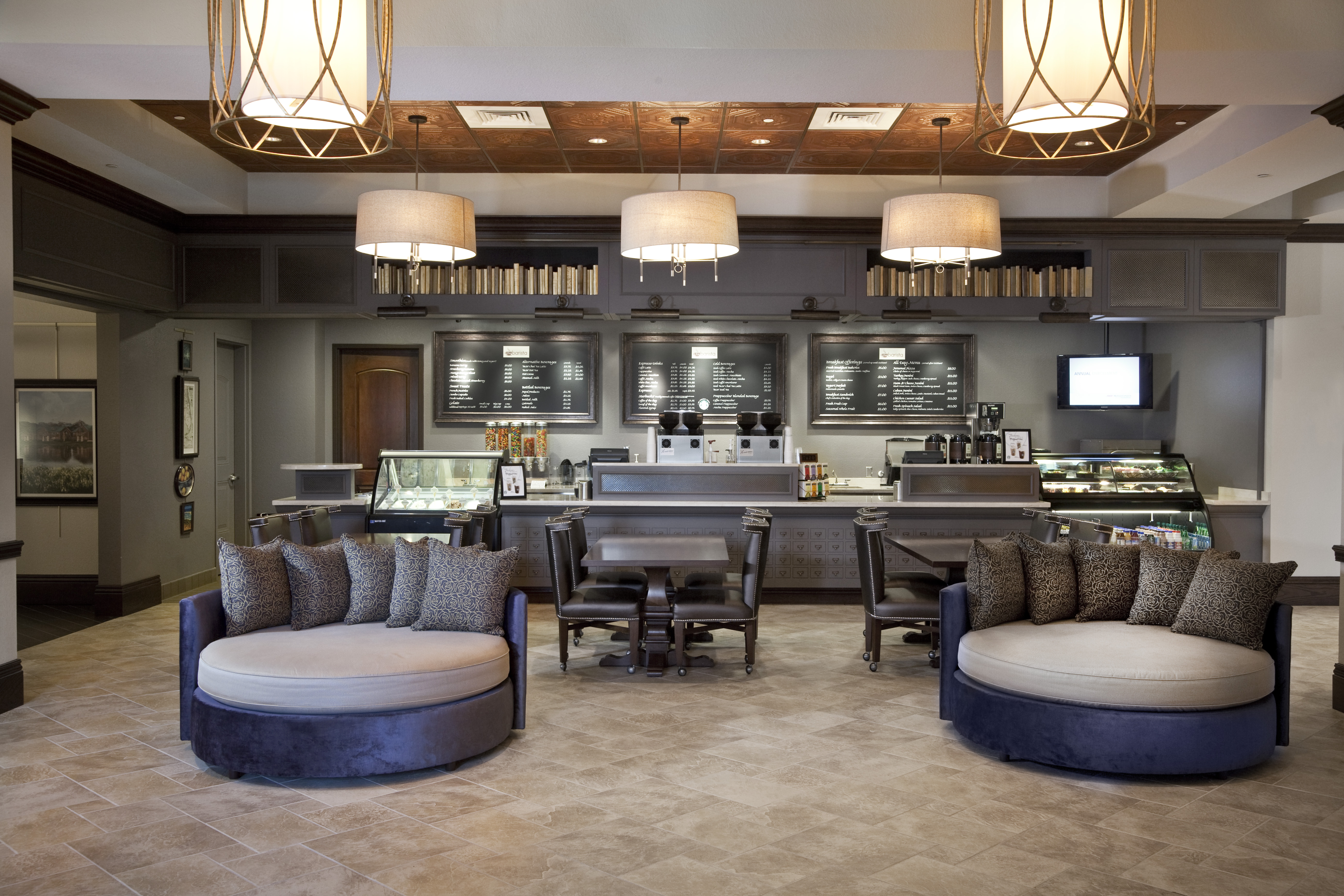 Wyndham Grand Orlando Resort Bonnet Creek cafe in Orlando, Florida