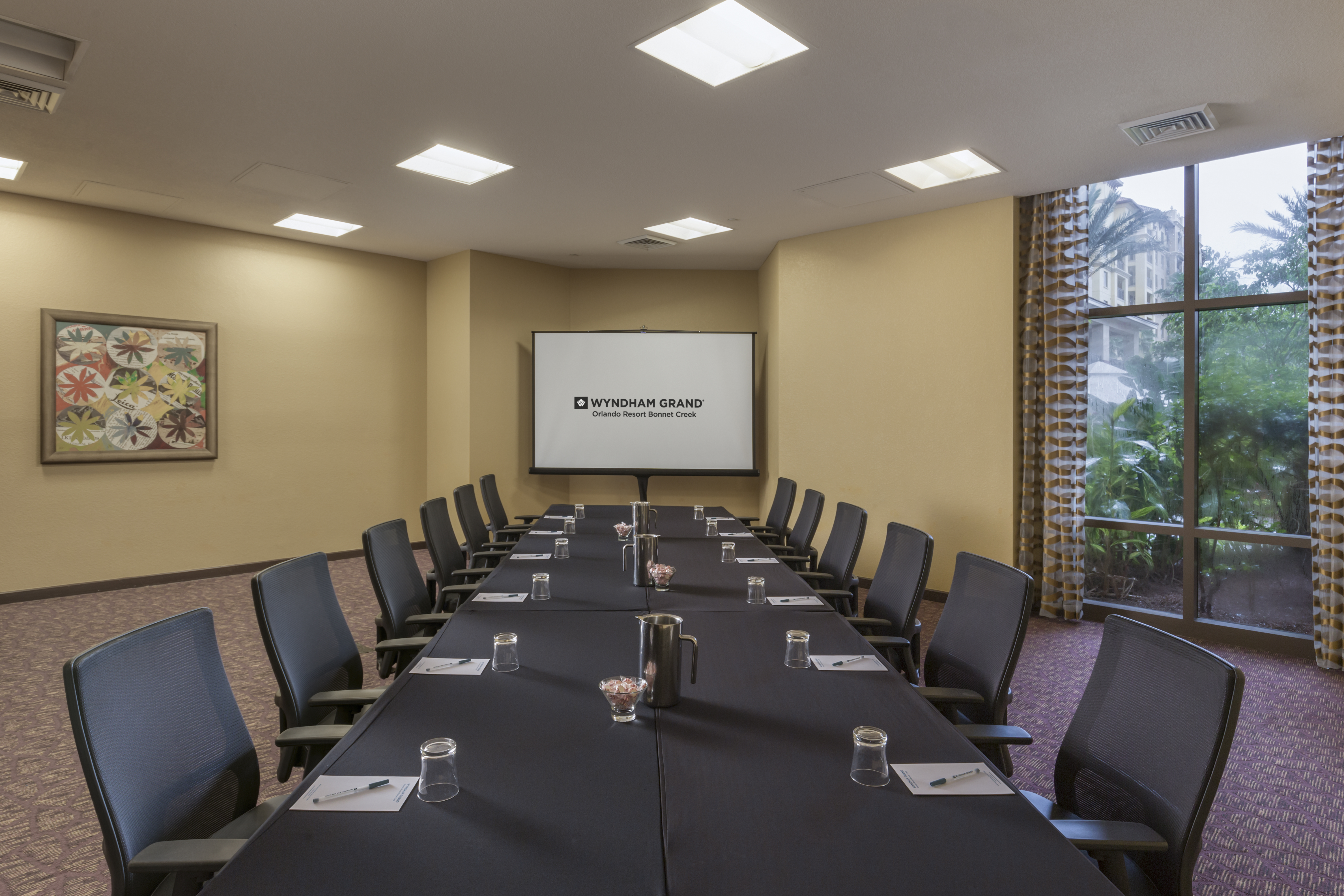 Meeting room at Wyndham Grand Orlando Resort Bonnet Creek in Orlando, Florida