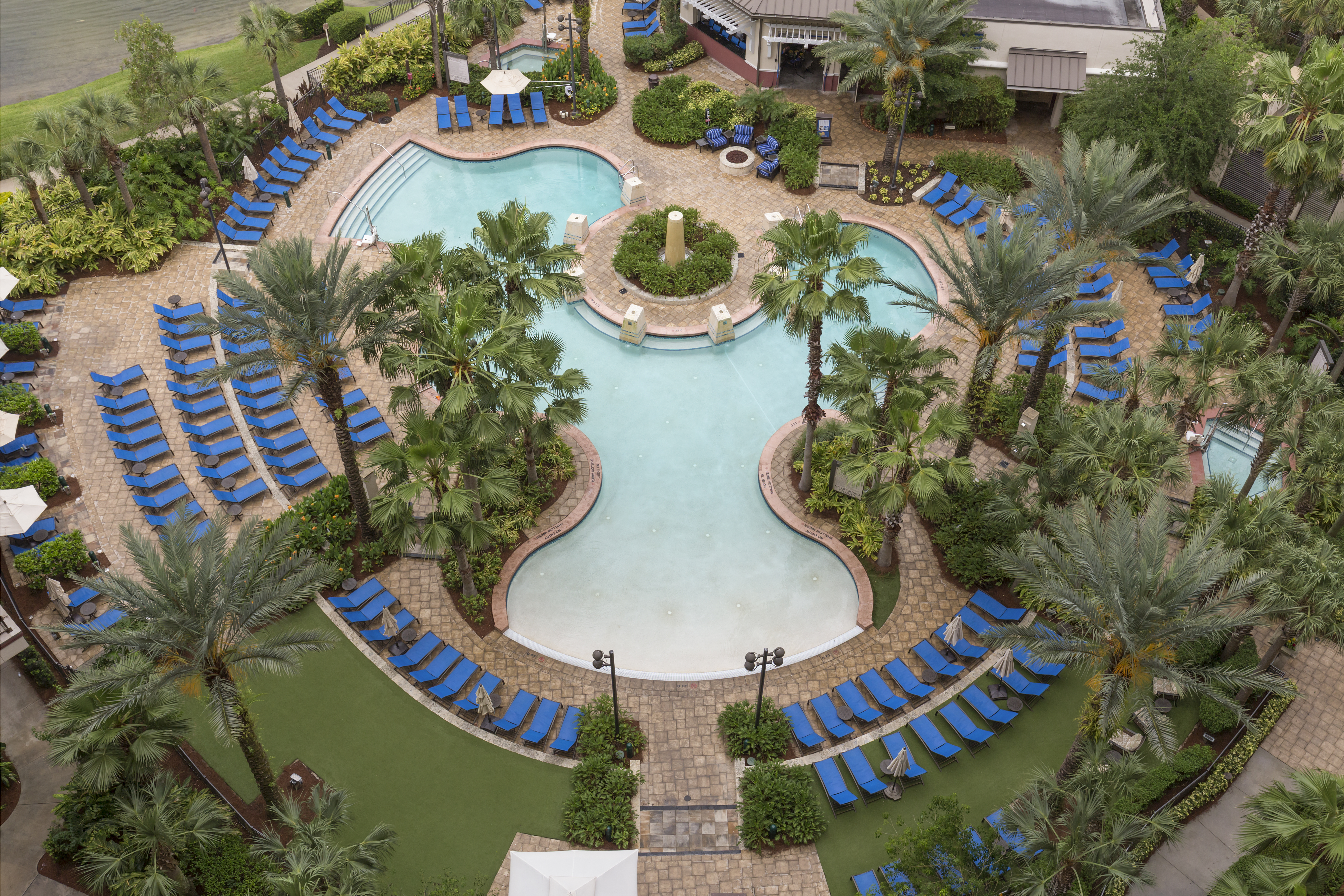 Pool at the Wyndham Grand Orlando Resort Bonnet Creek in Orlando, Florida
