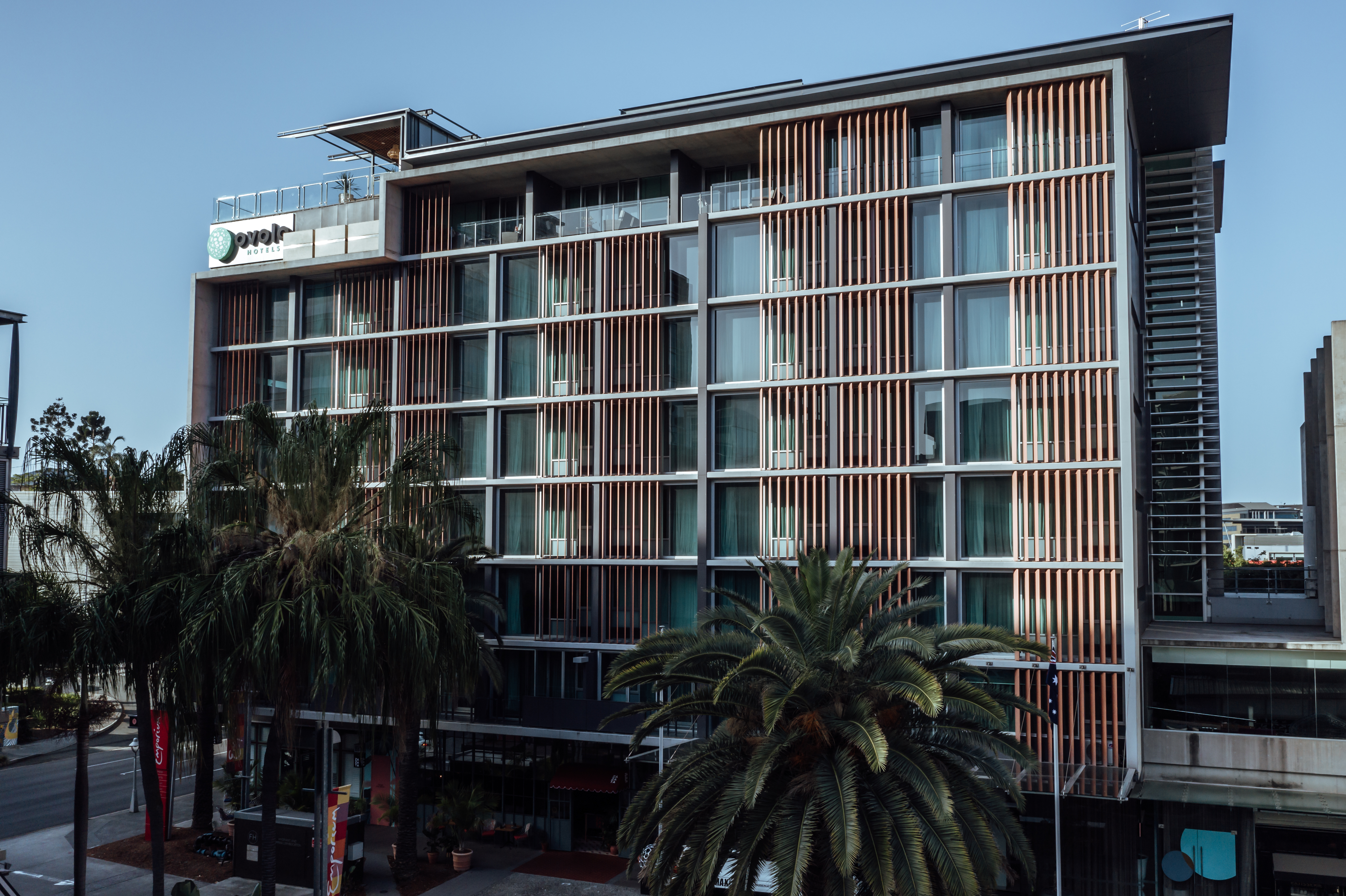 Exterior of Ovolo Brisbane Fortitude Valley, a Wyndham Hotel hotel in Brisbane, Other than US/Canada