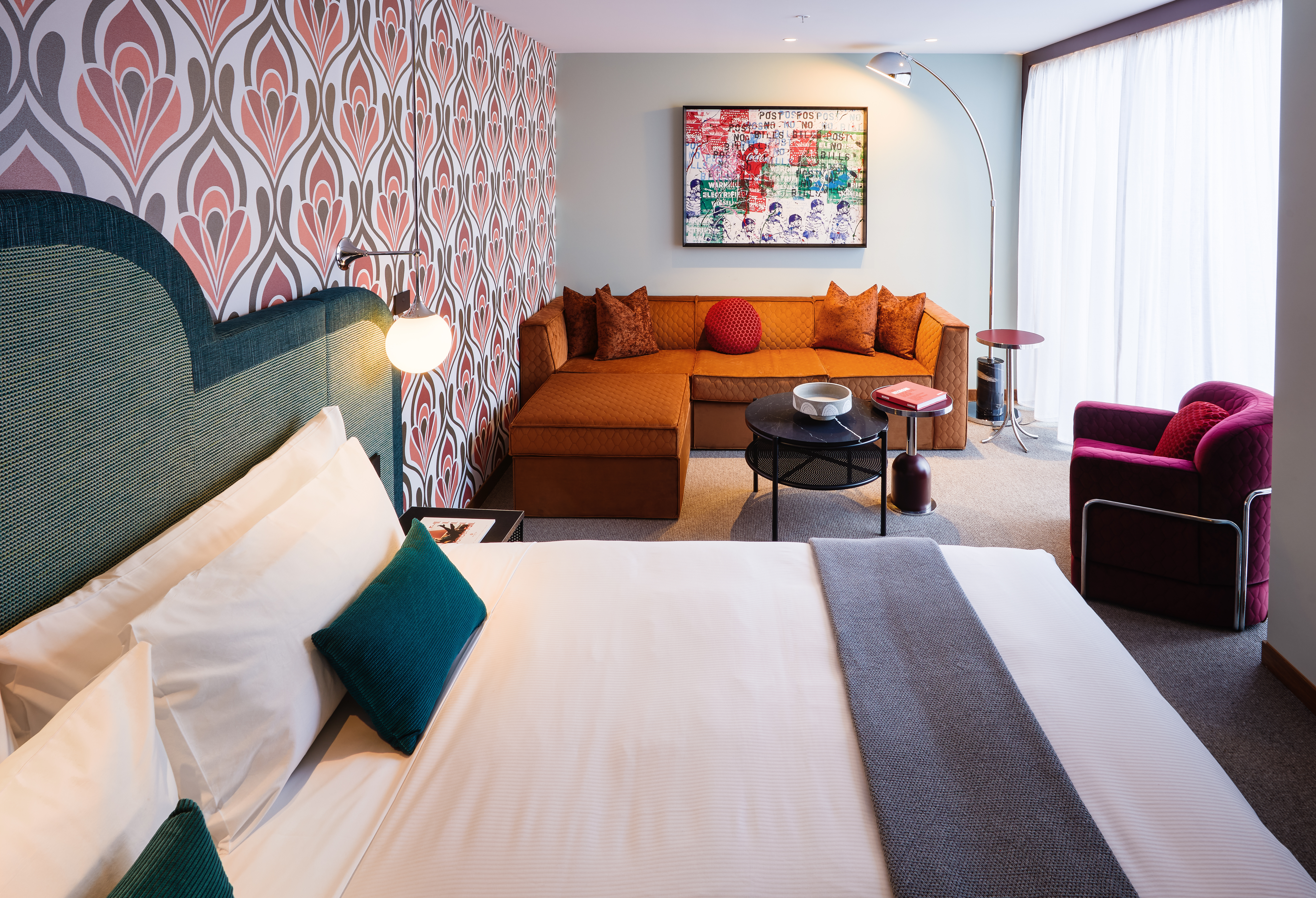 Guest room at the Ovolo Melbourne South Yarra, a Wyndham Hotel in Melbourne, Other than US/Canada