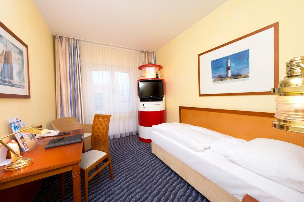Guest room at the Wyndham Stralsund HanseDom in Stralsund, Other than US/Canada