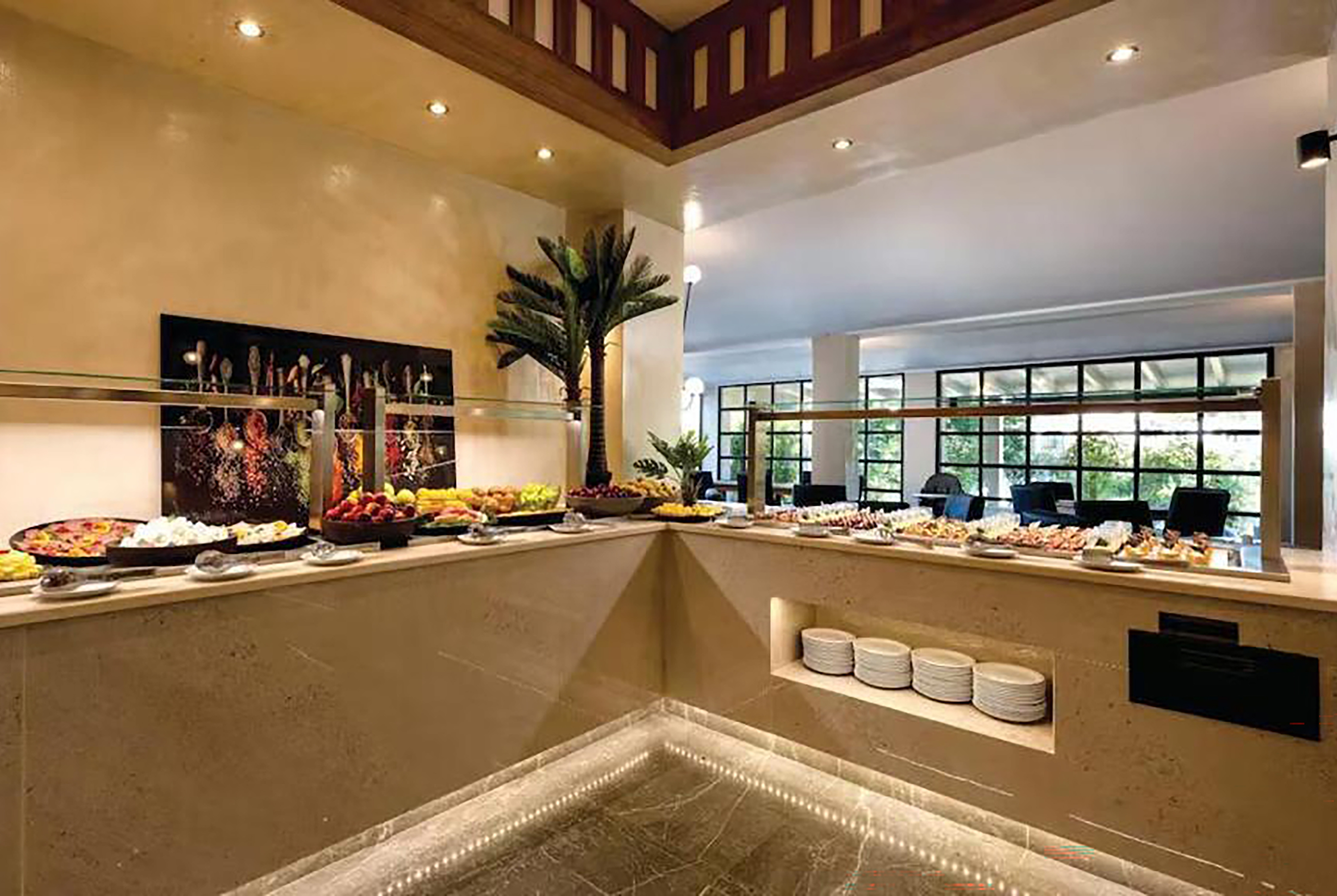 Wyndham Corfu Acharavi restaurant buffet in Corfu, Other than US/Canada