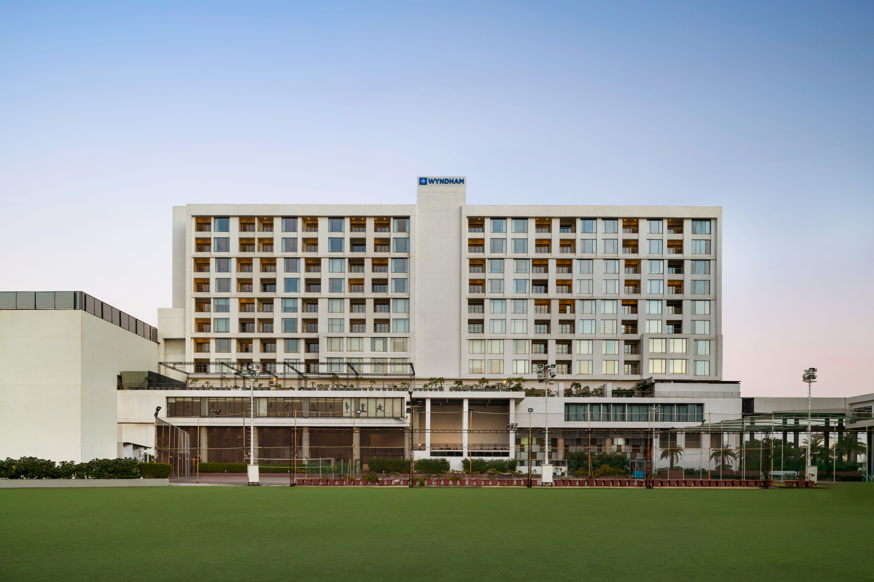 Exterior of Wyndham Ahmedabad Shela hotel in Ahmedabad, Other than US/Canada