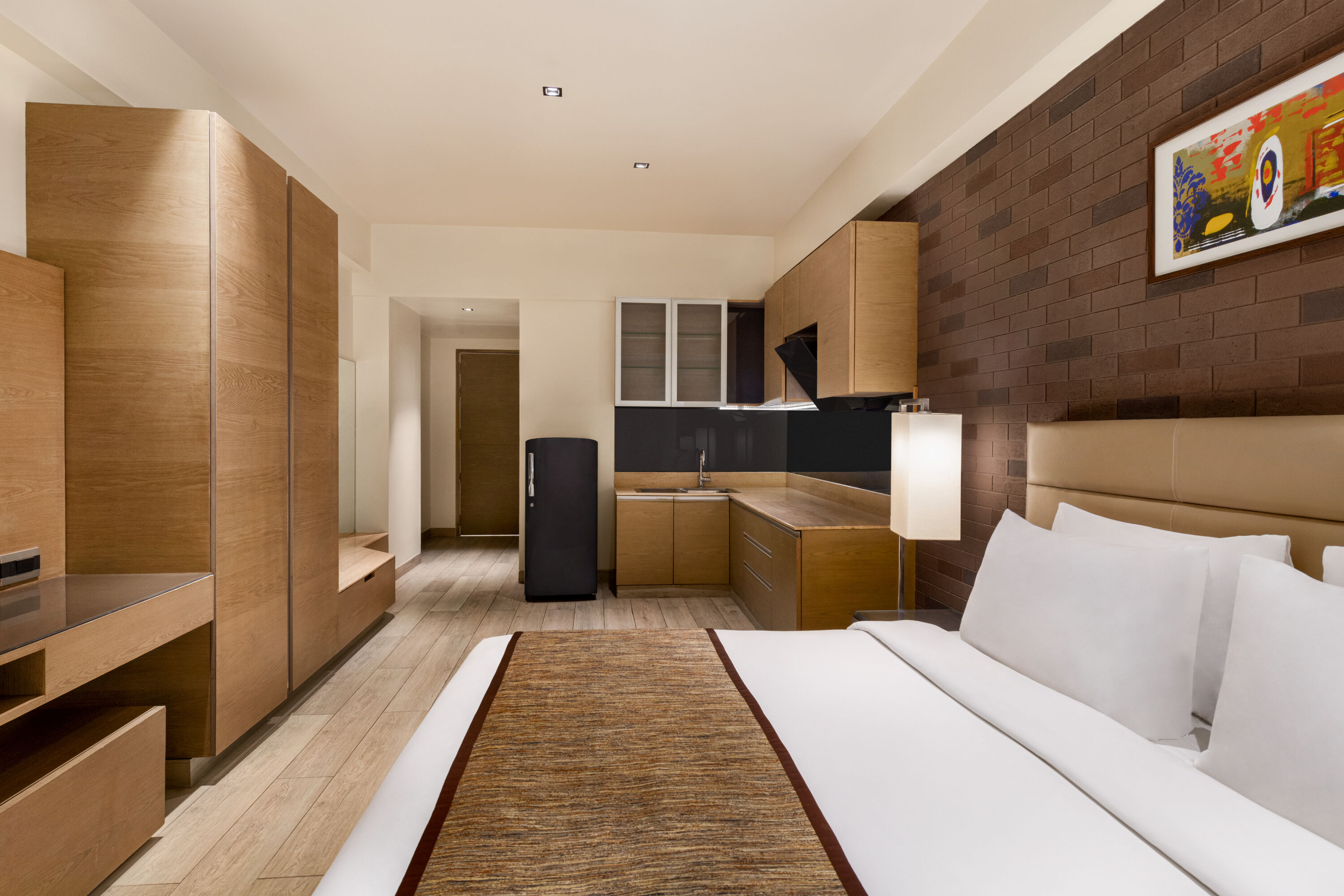 Guest room at the Wyndham Ahmedabad Shela in Ahmedabad, Other than US/Canada