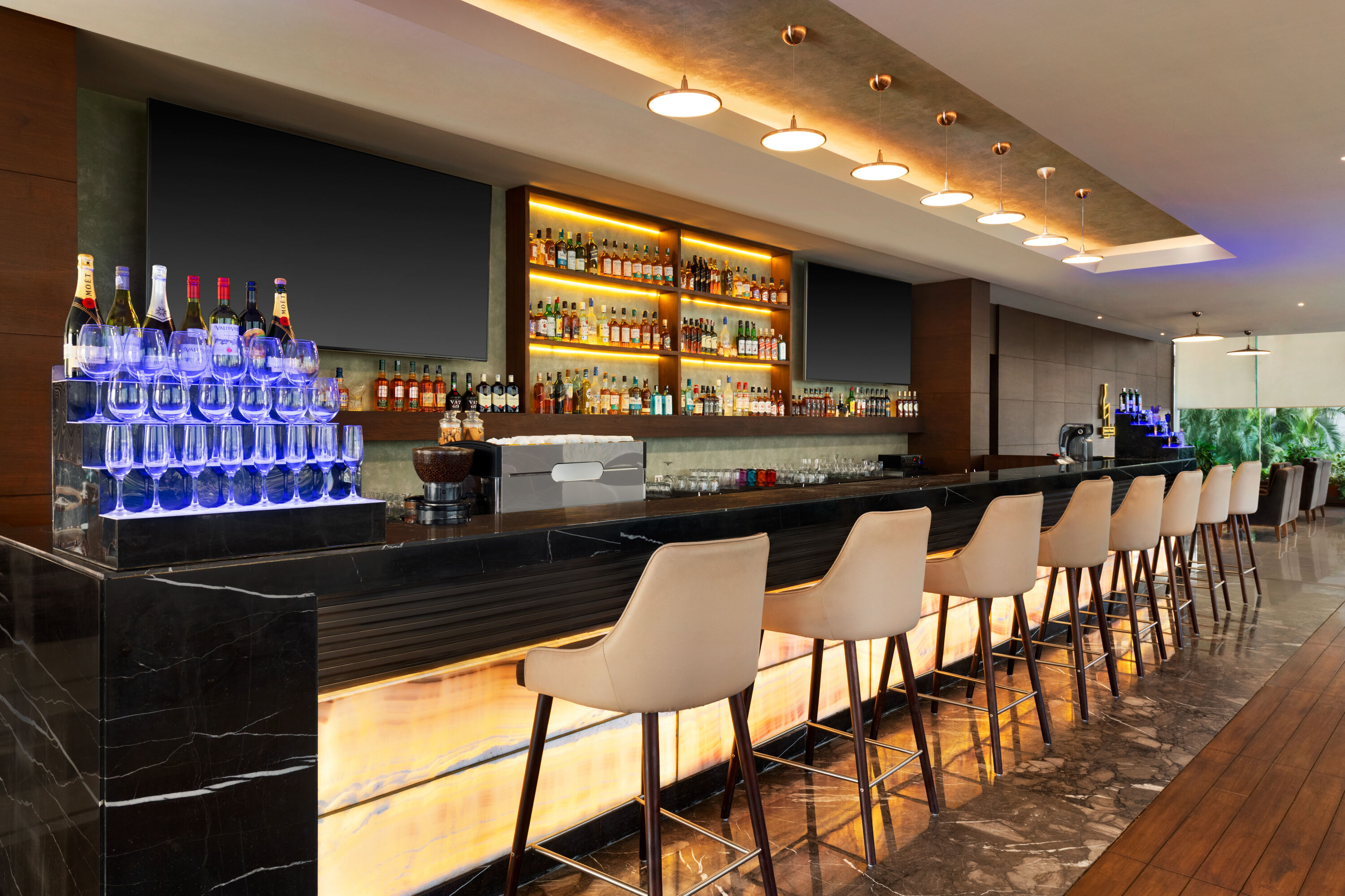 Bar at Wyndham Chandigarh Mohali in MOHALI, Other than US/Canada