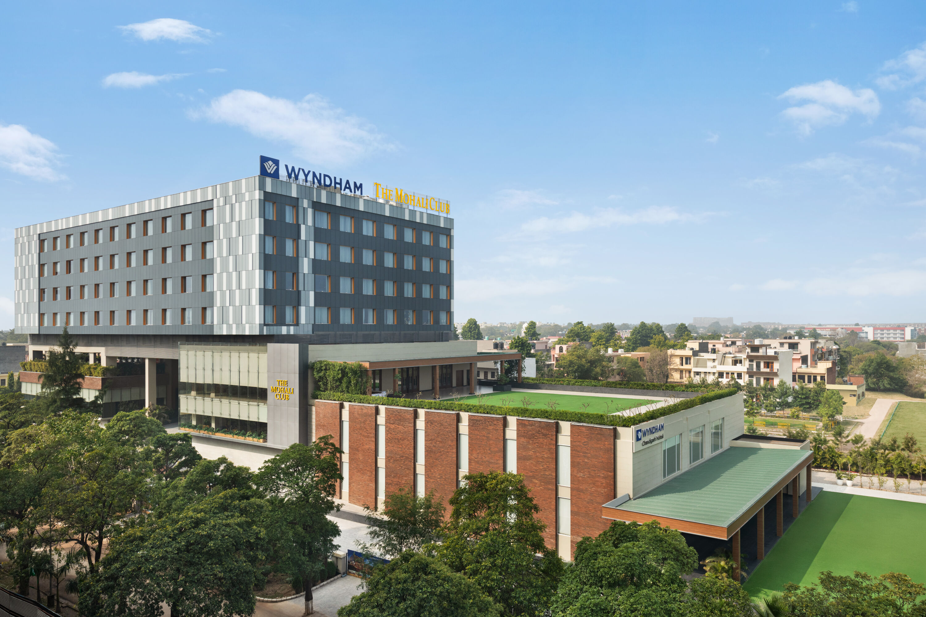Exterior of Wyndham Chandigarh Mohali hotel in MOHALI, Other than US/Canada