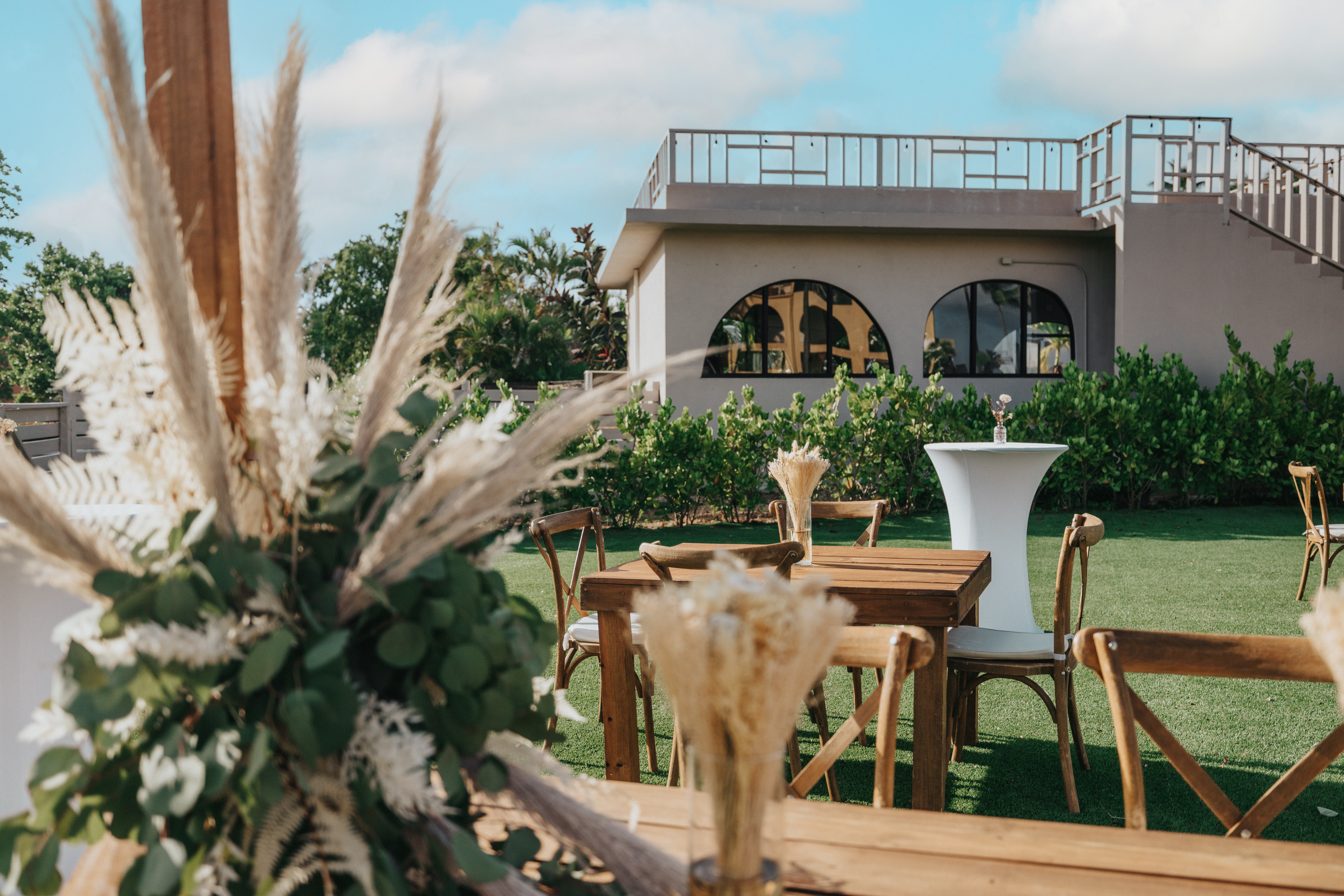 Wyndham Palmas Beach and Golf Boutique Resort ballroom wedding in Humacao, Other than US/Canada