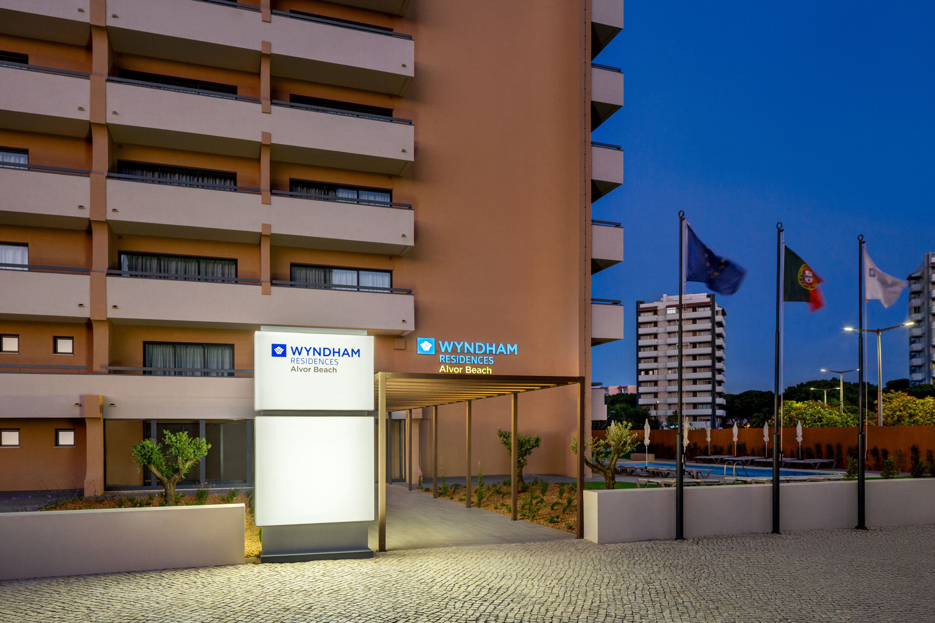 Exterior of Wyndham Residences Alvor Beach hotel in Alvor, Other than US/Canada