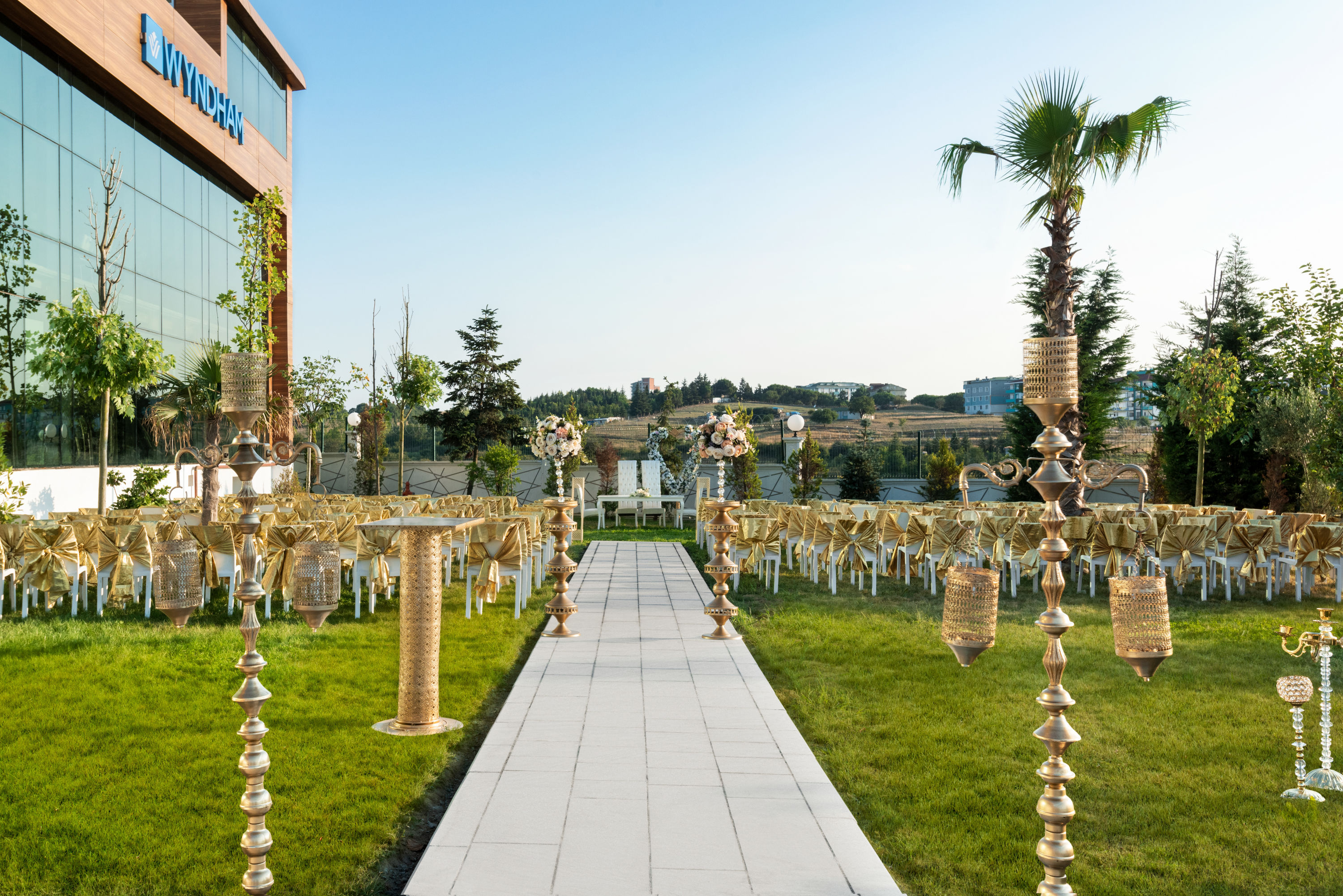 Courtyard at Wyndham Cerkezkoy in Tekirdag, Other than US/Canada