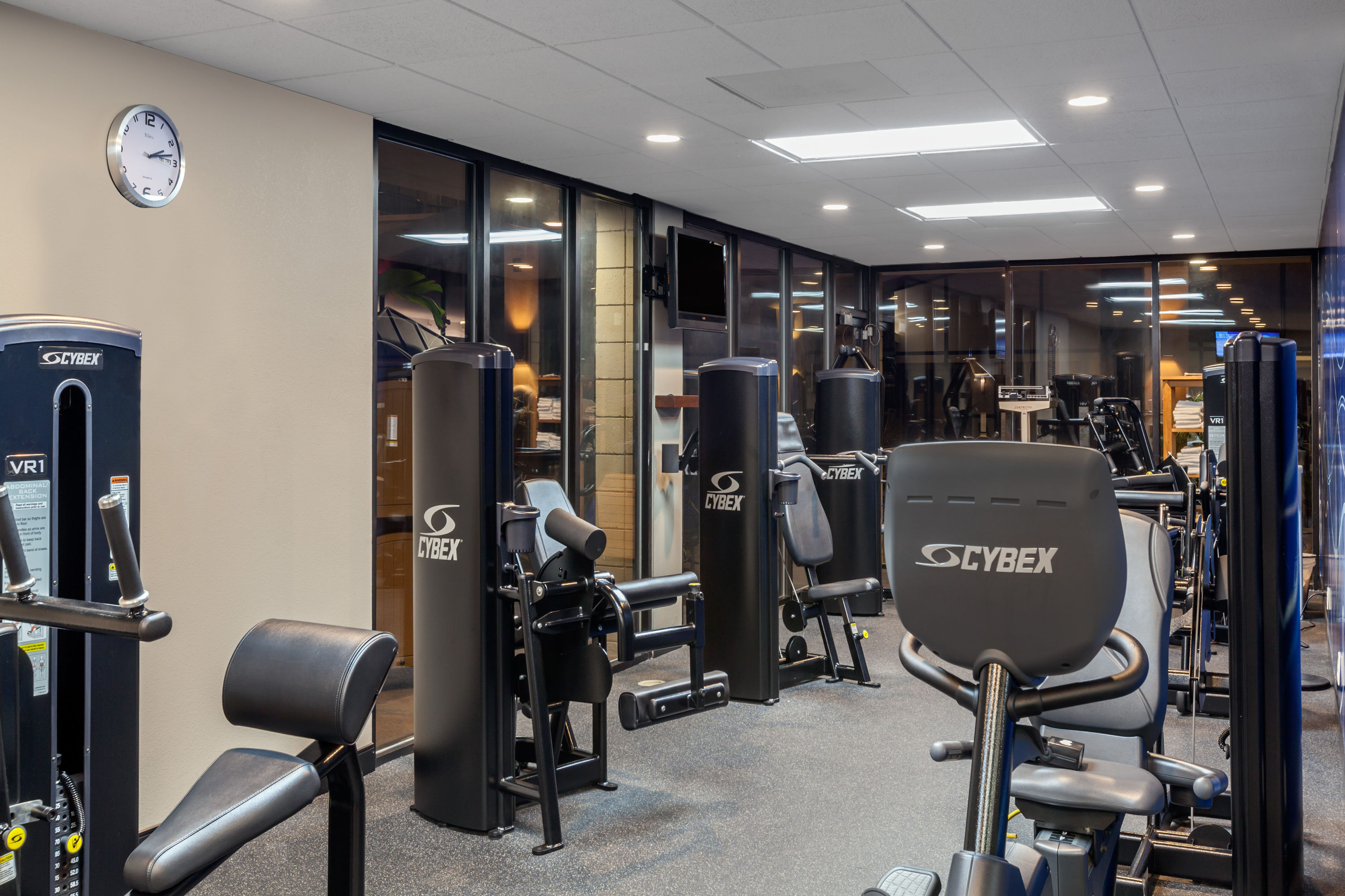 Fitness room at Wyndham San Diego Bayside in San Diego, California