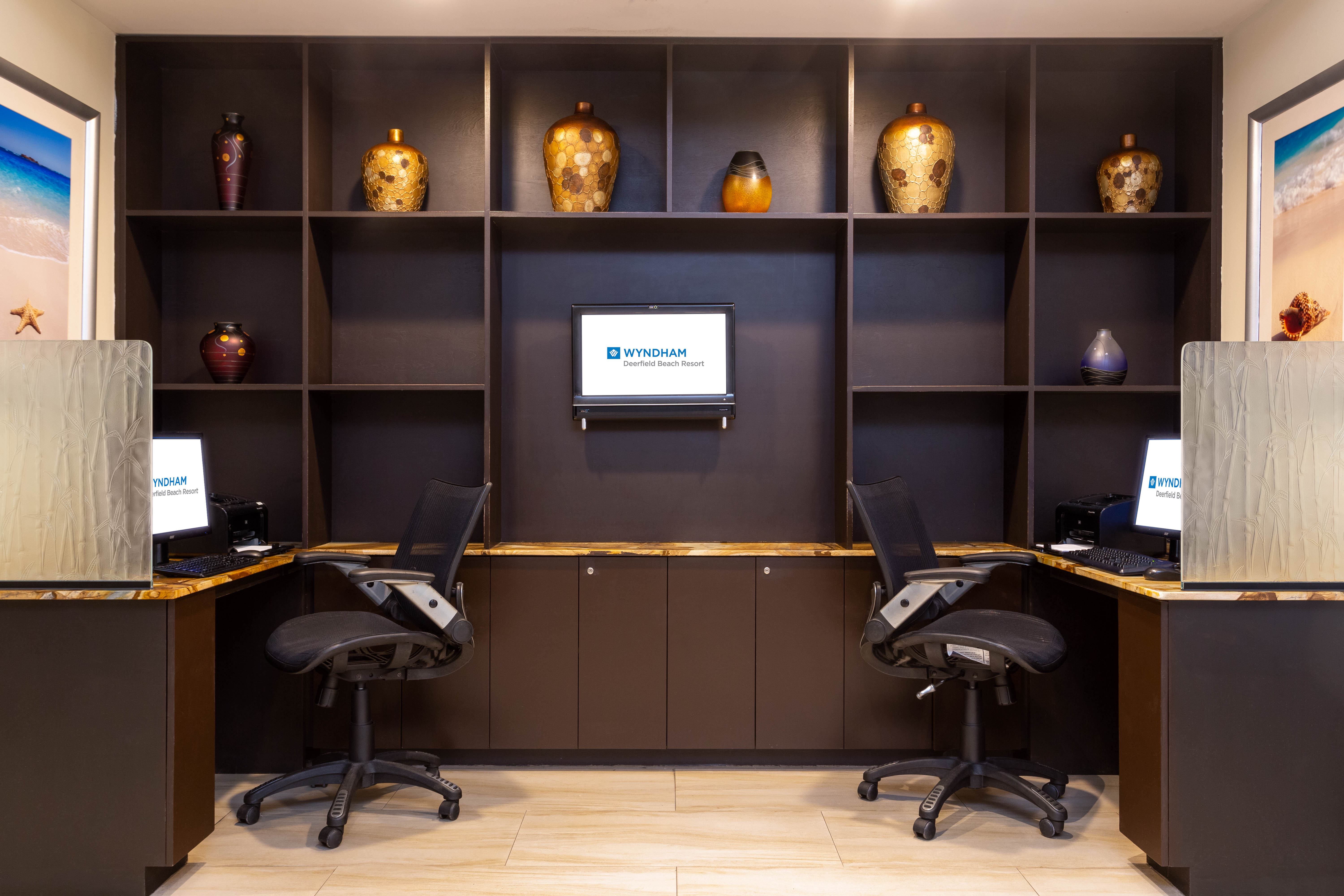 Meeting room at Wyndham Deerfield Beach Resort in Deerfield Beach, Florida