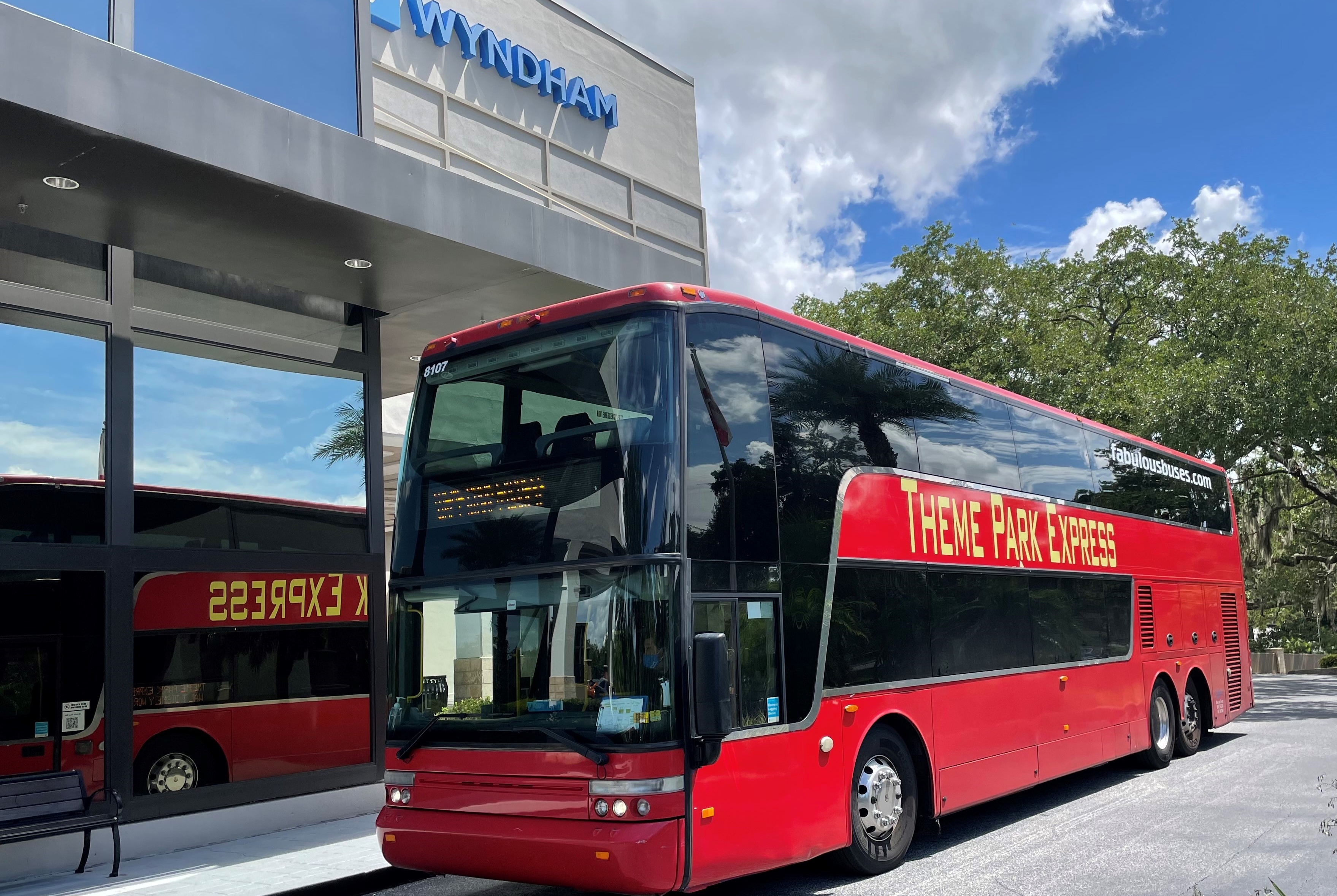 Shuttle at Wyndham Lake Buena Vista Disney Springs Area in Lake Buena Vista, Florida