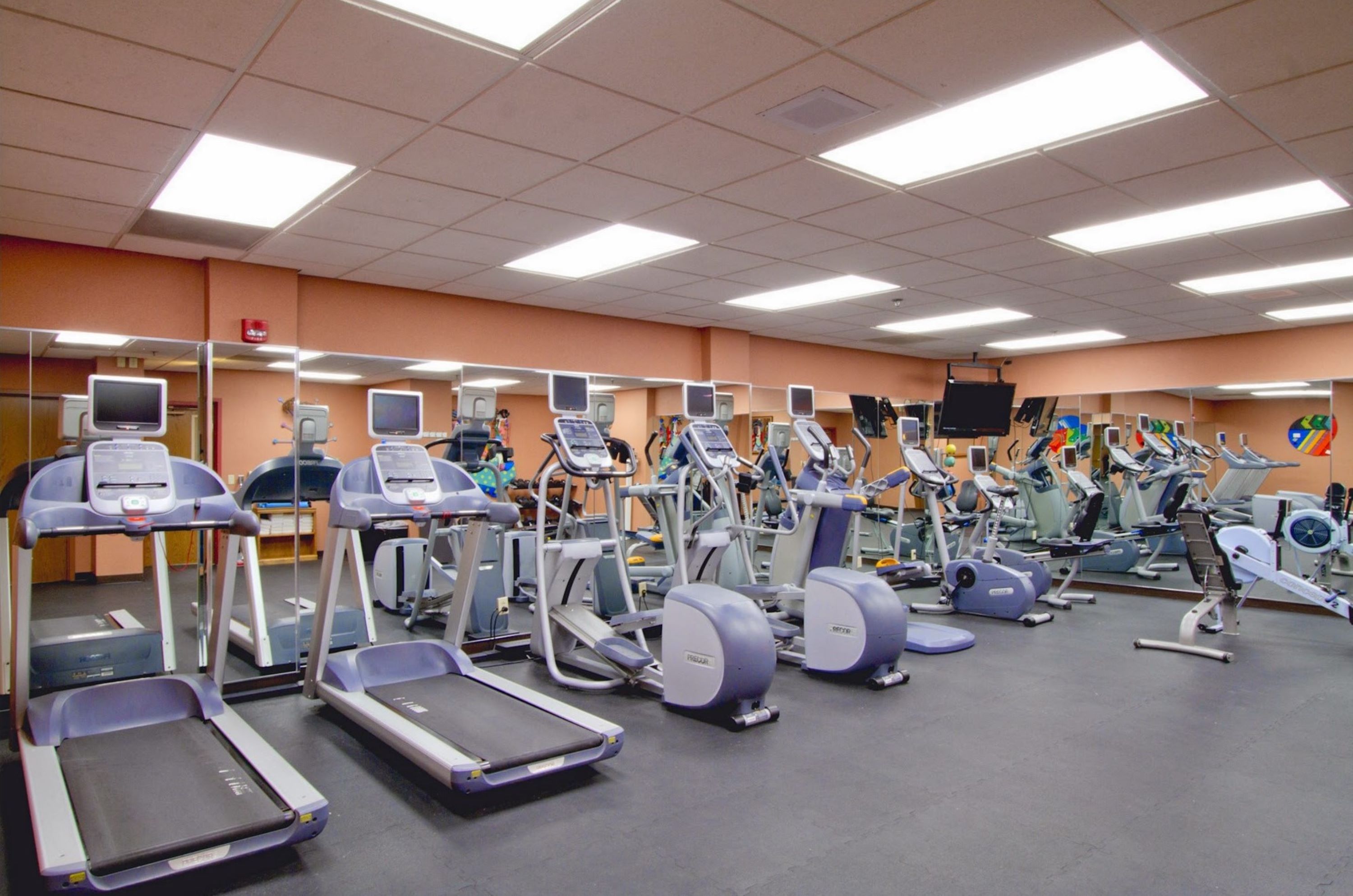 Fitness room at Wyndham Indianapolis Airport in Indianapolis, Indiana