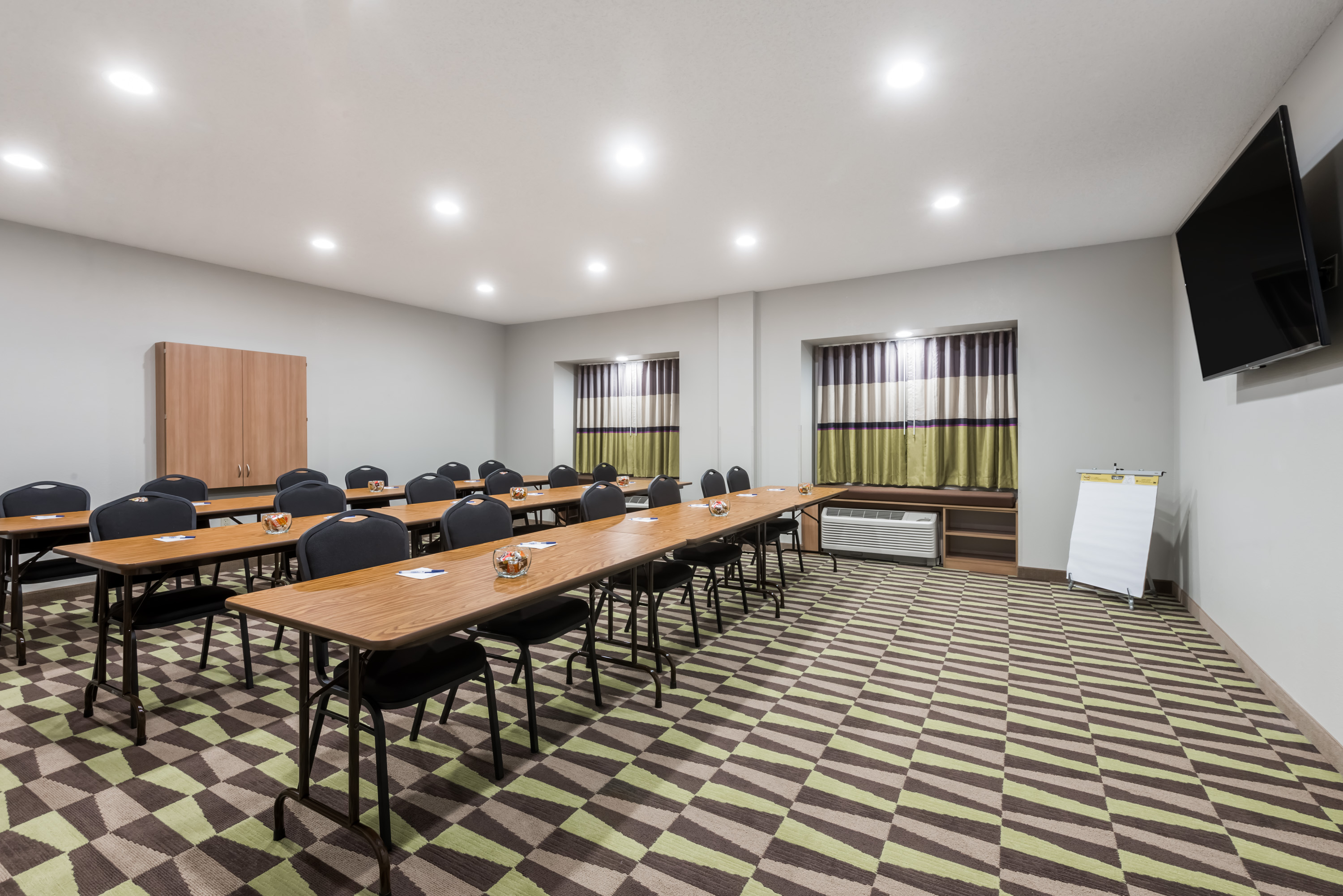 Meeting room at Microtel Inn & Suites by Wyndham New Martinsville in New Martinsville, West Virginia