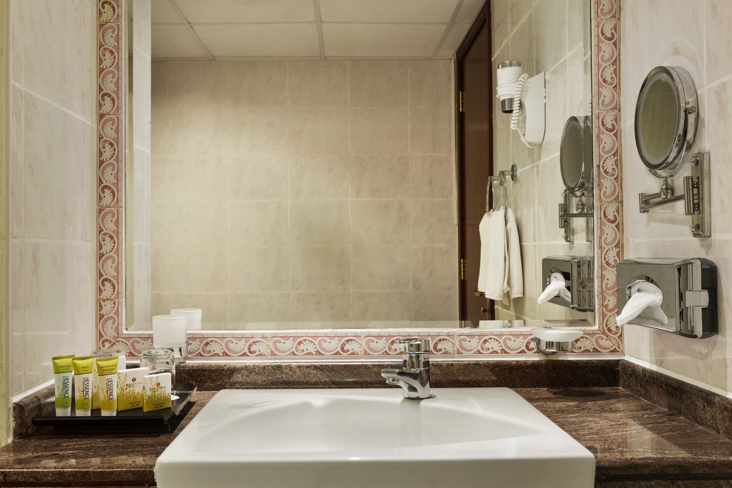 Guest room at the Ramada by Wyndham Beach Hotel Ajman in Ajman, Other than US/Canada
