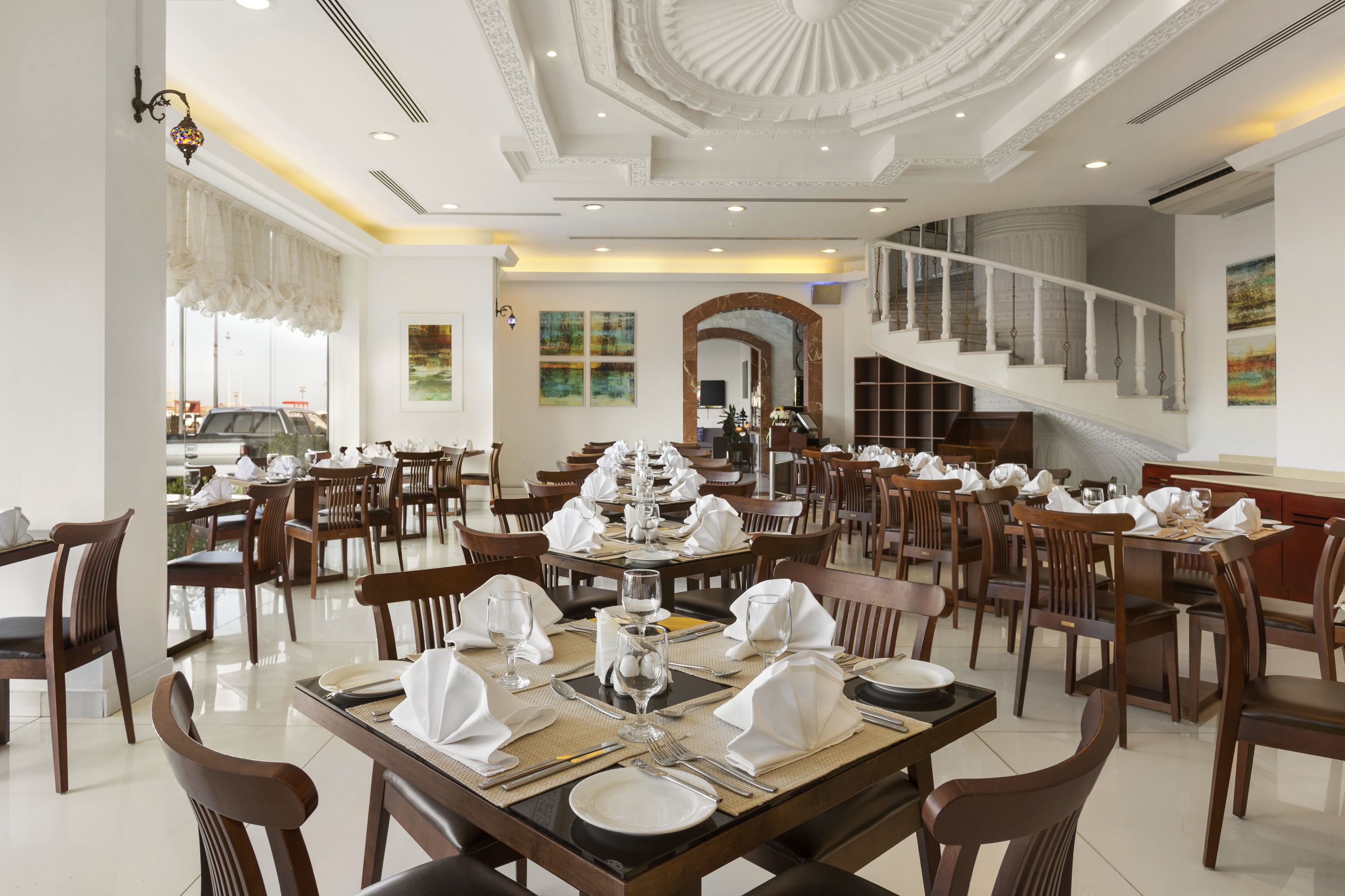 Ramada by Wyndham Beach Hotel Ajman restaurant in Ajman, Other than US/Canada