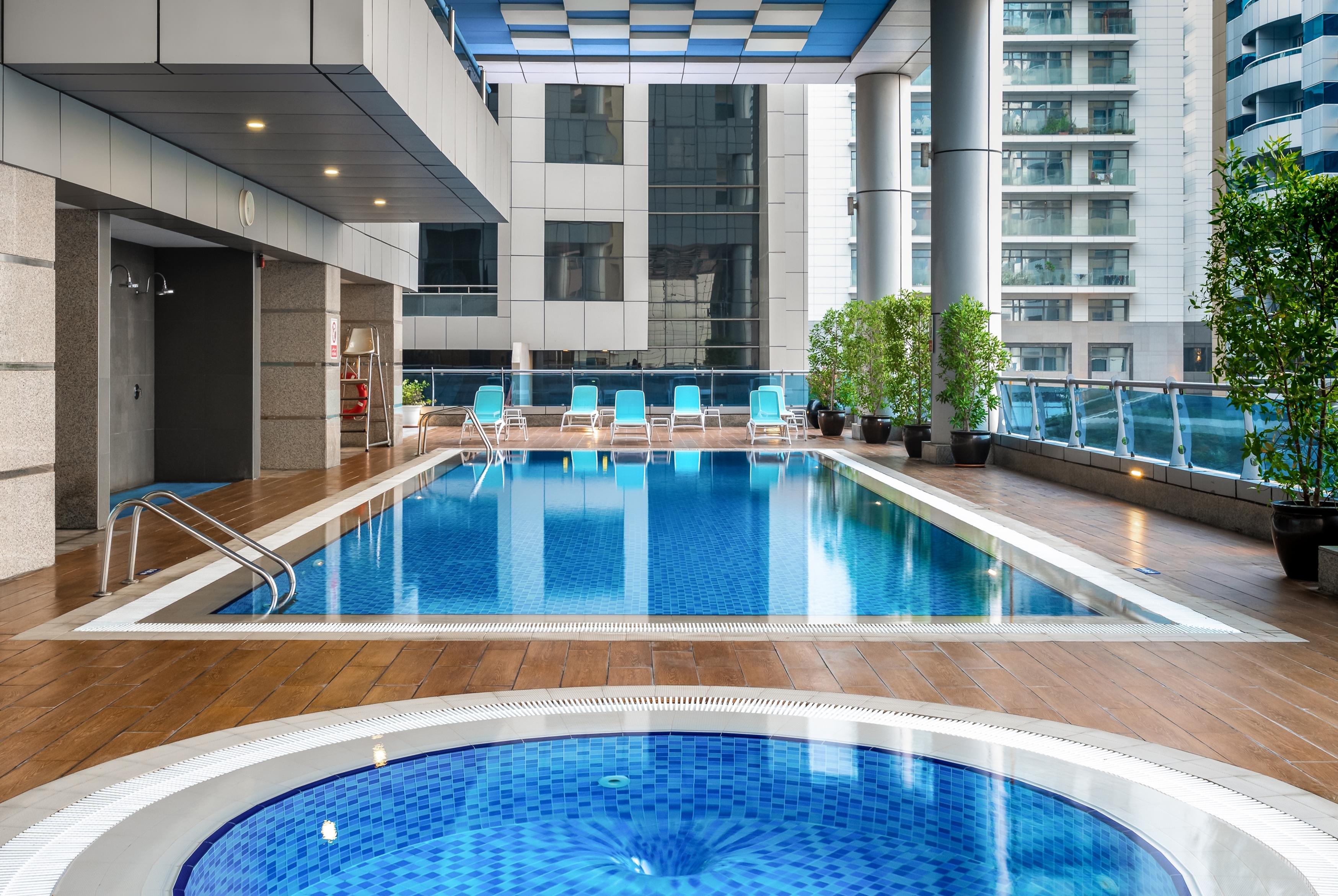 Pool at the Ramada by Wyndham Dubai Barsha Heights in Dubai, Other than US/Canada