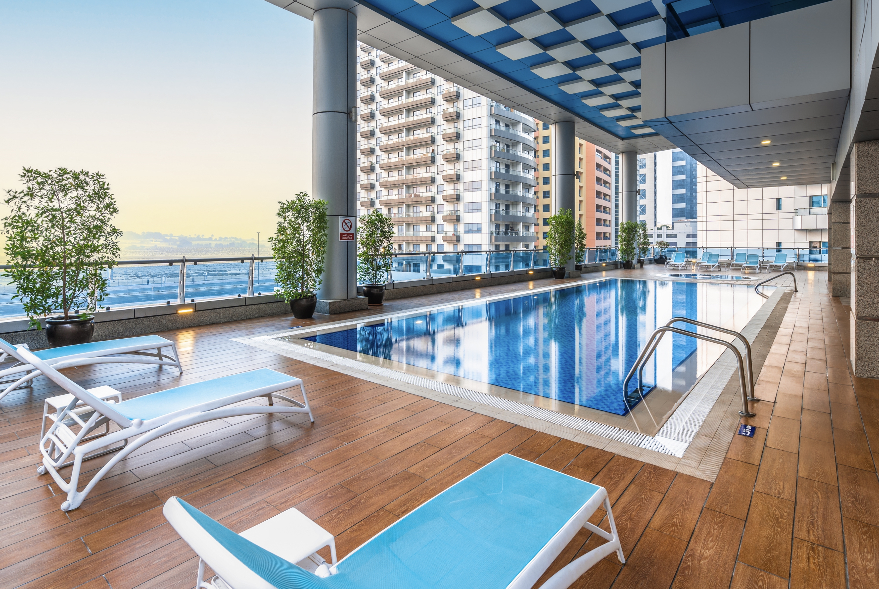 Pool at the Ramada by Wyndham Dubai Barsha Heights in Dubai, Other than US/Canada
