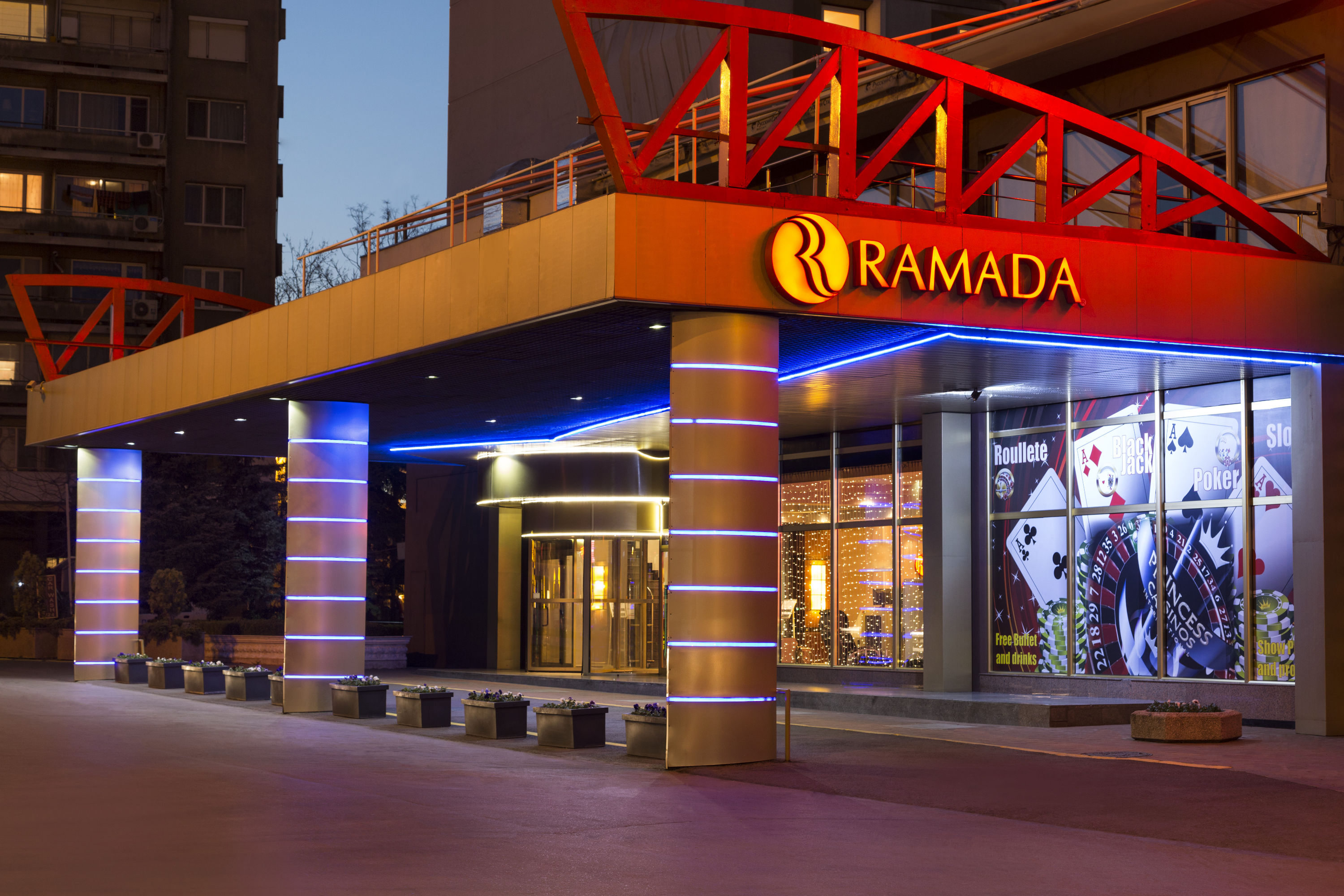 Exterior of Ramada by Wyndham Sofia City Center hotel in Sofia, Other than US/Canada