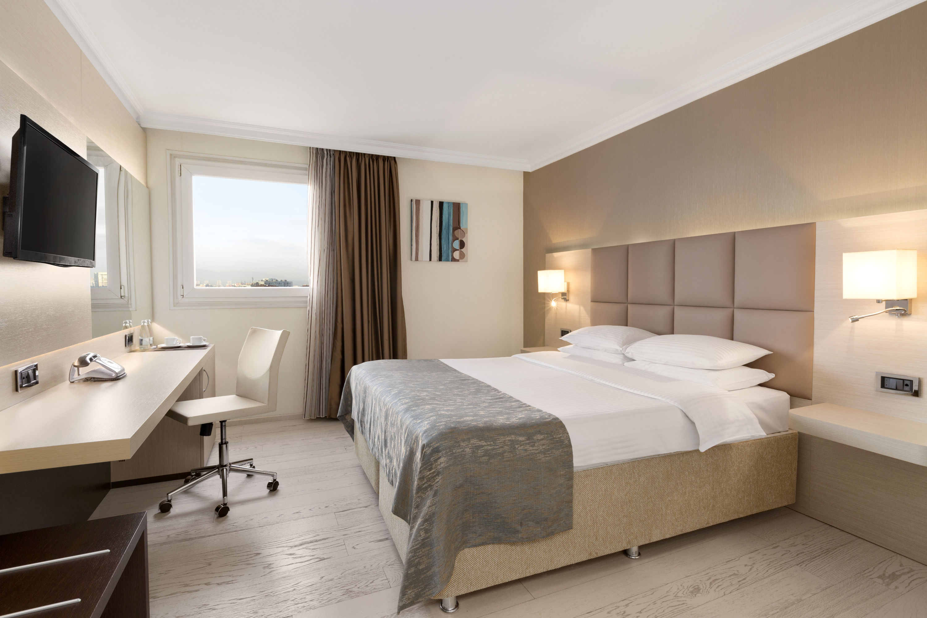 Guest room at the Ramada by Wyndham Sofia City Center in Sofia, Other than US/Canada