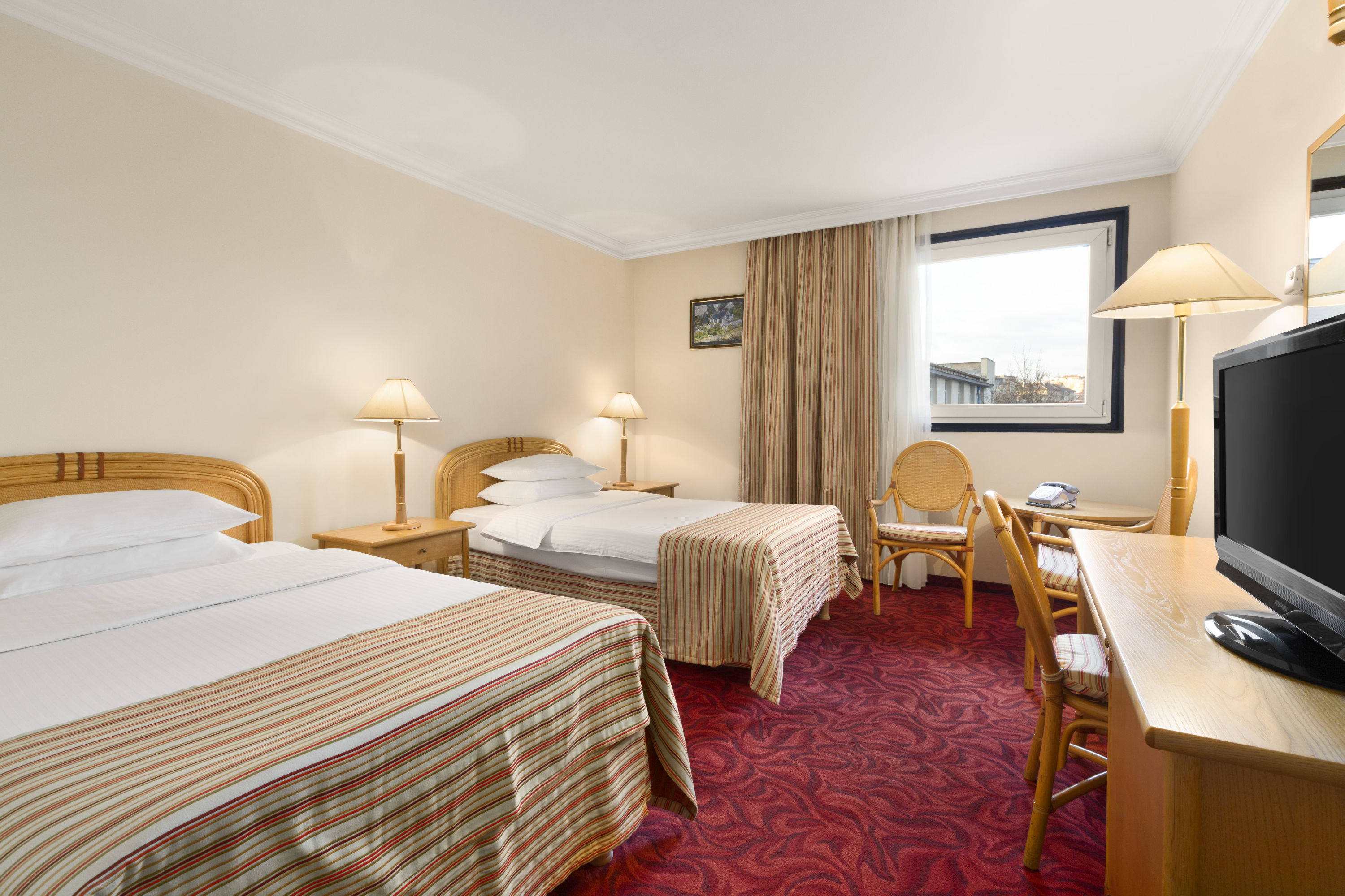Guest room at the Ramada by Wyndham Sofia City Center in Sofia, Other than US/Canada