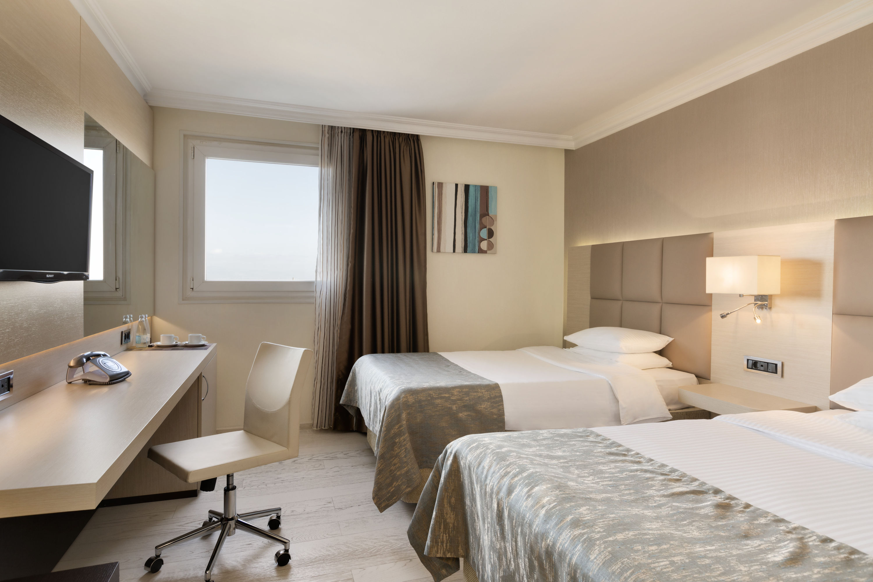 Guest room at the Ramada by Wyndham Sofia City Center in Sofia, Other than US/Canada