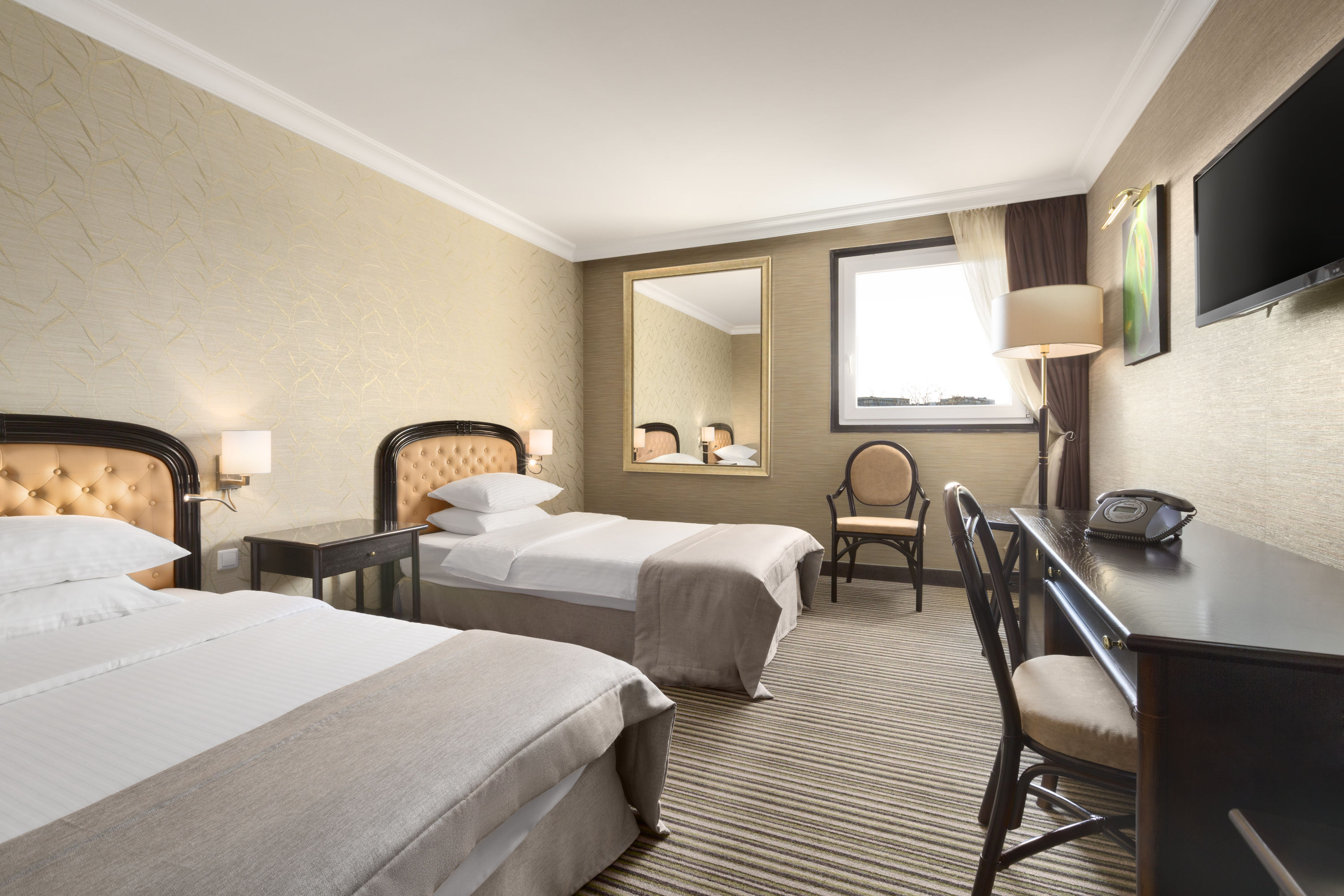 Guest room at the Ramada by Wyndham Sofia City Center in Sofia, Other than US/Canada