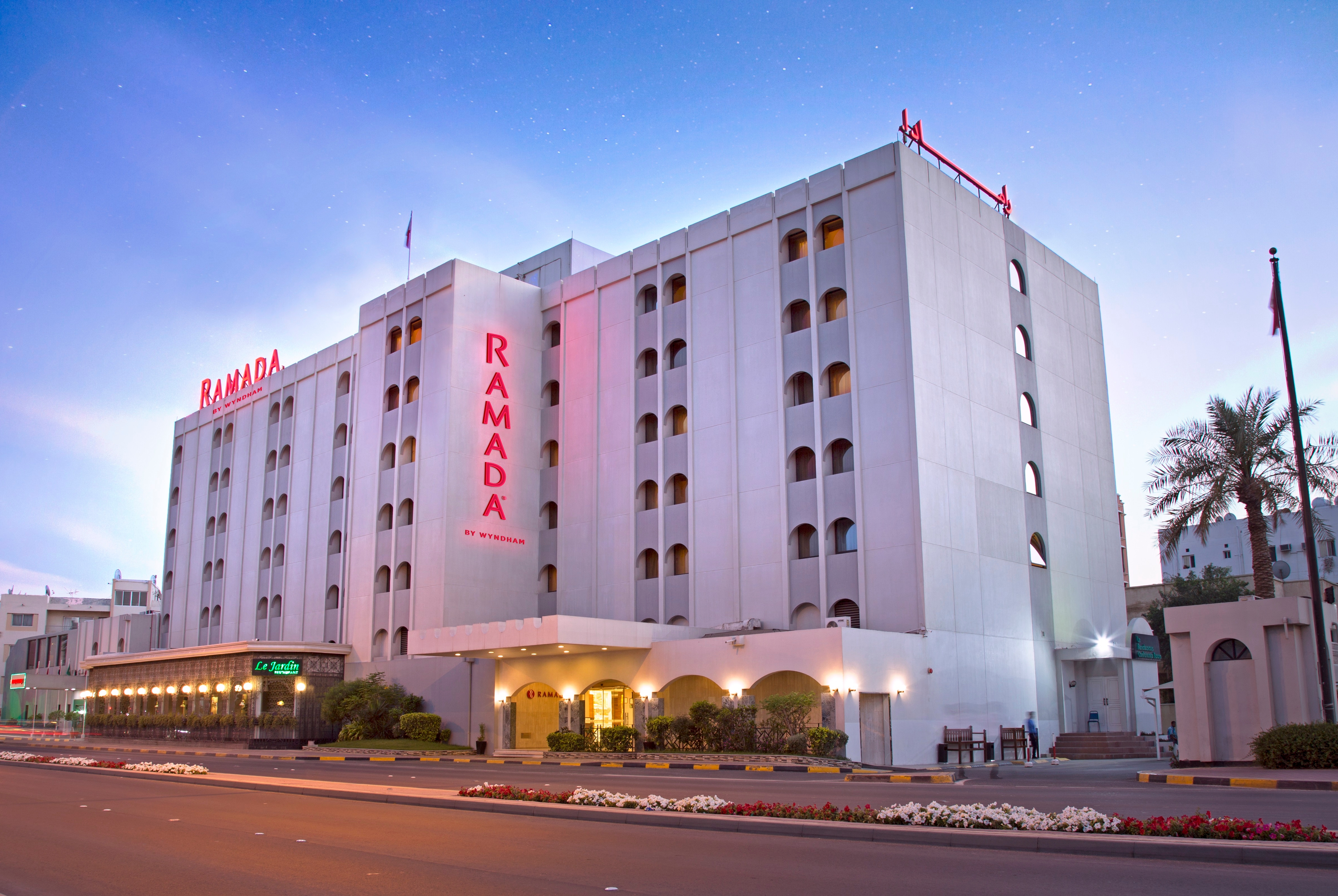 Exterior of Ramada by Wyndham Bahrain hotel in Manama, Other than US/Canada