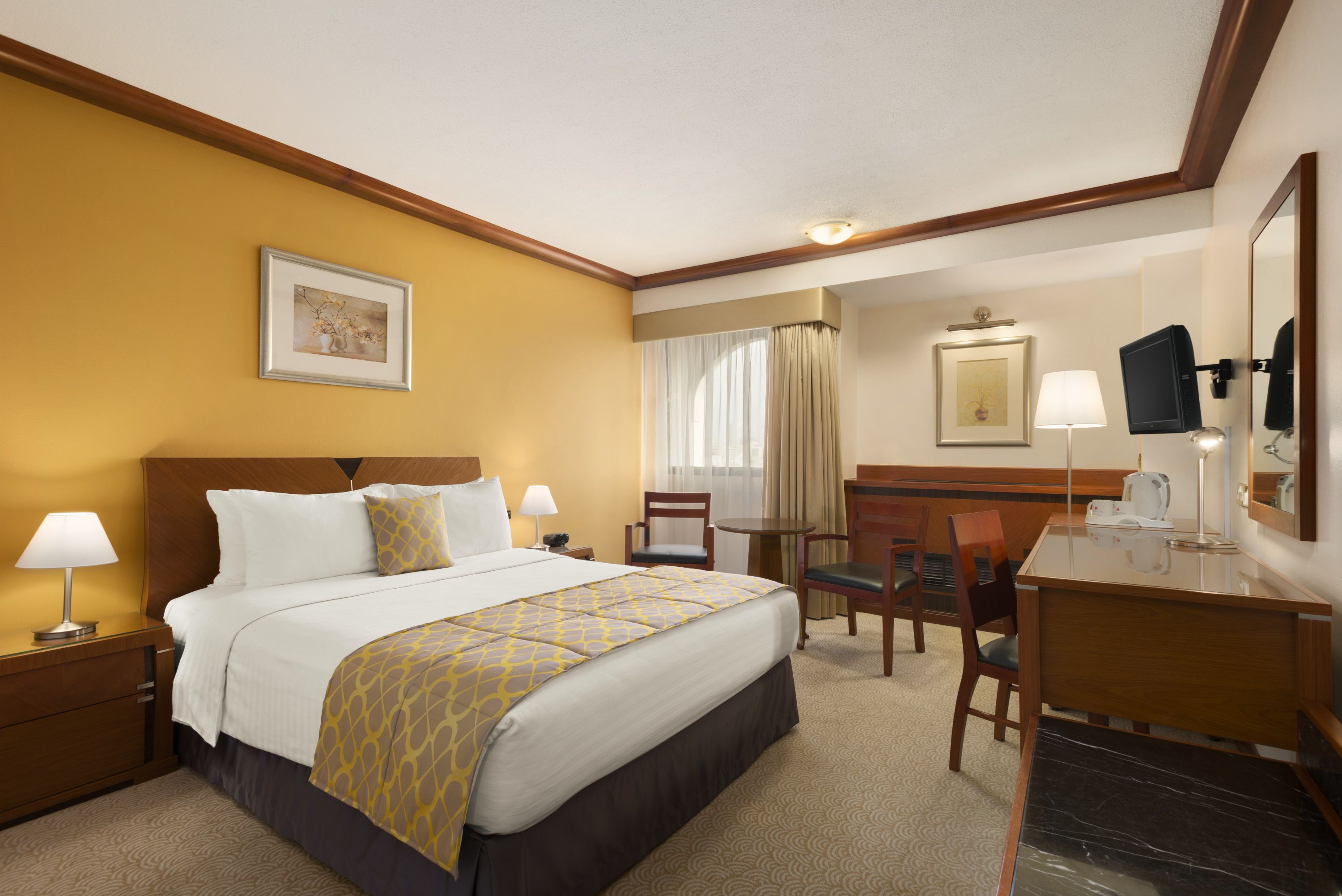 Guest room at the Ramada by Wyndham Bahrain in Manama, Other than US/Canada