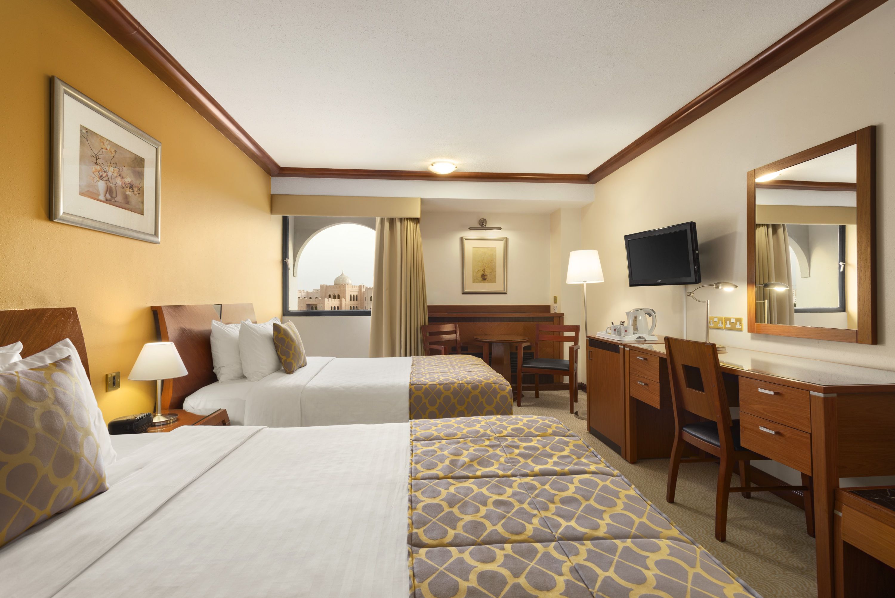 Guest room at the Ramada by Wyndham Bahrain in Manama, Other than US/Canada
