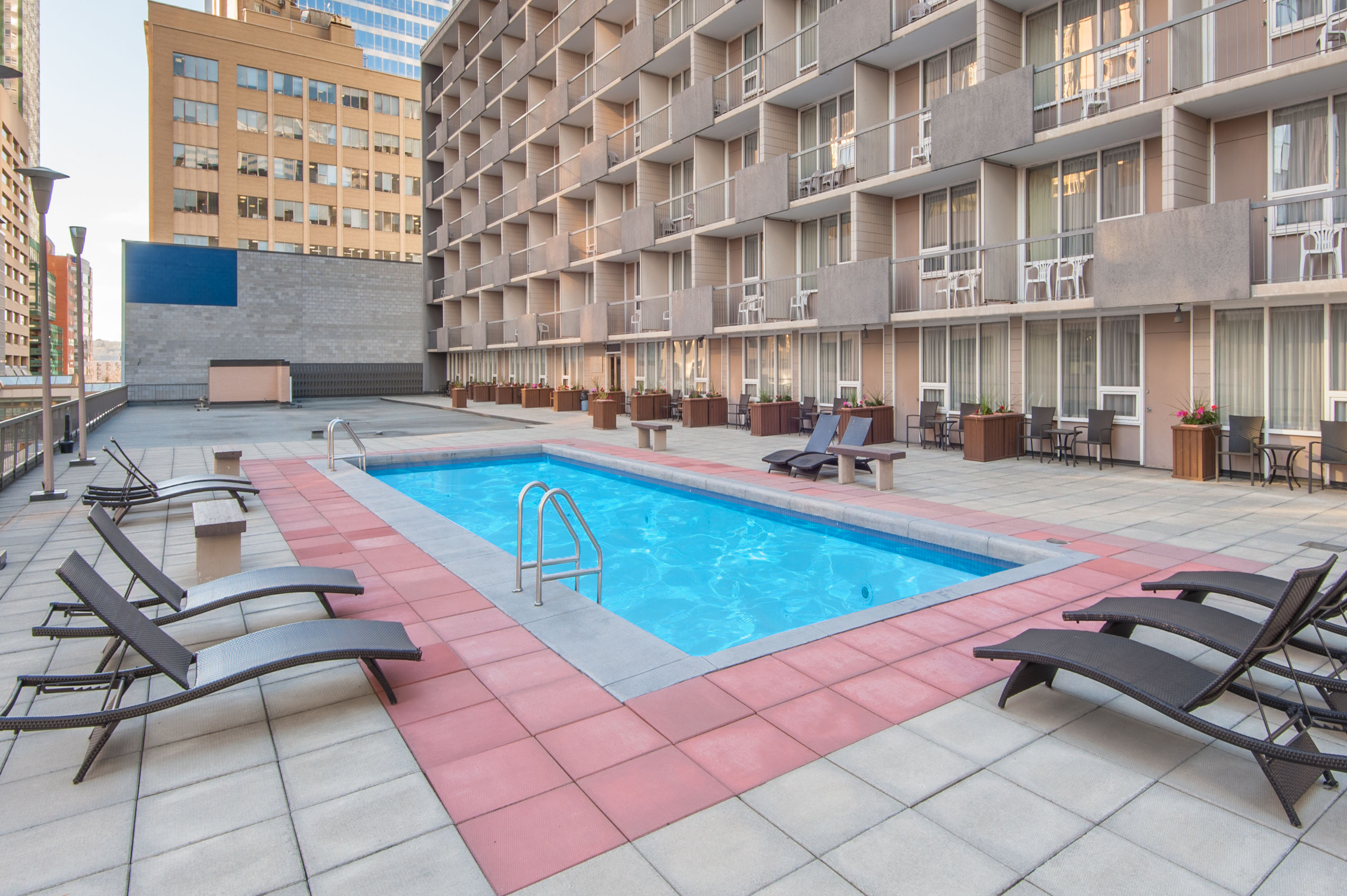 Pool at the Ramada Plaza by Wyndham Calgary Downtown in Calgary, Alberta