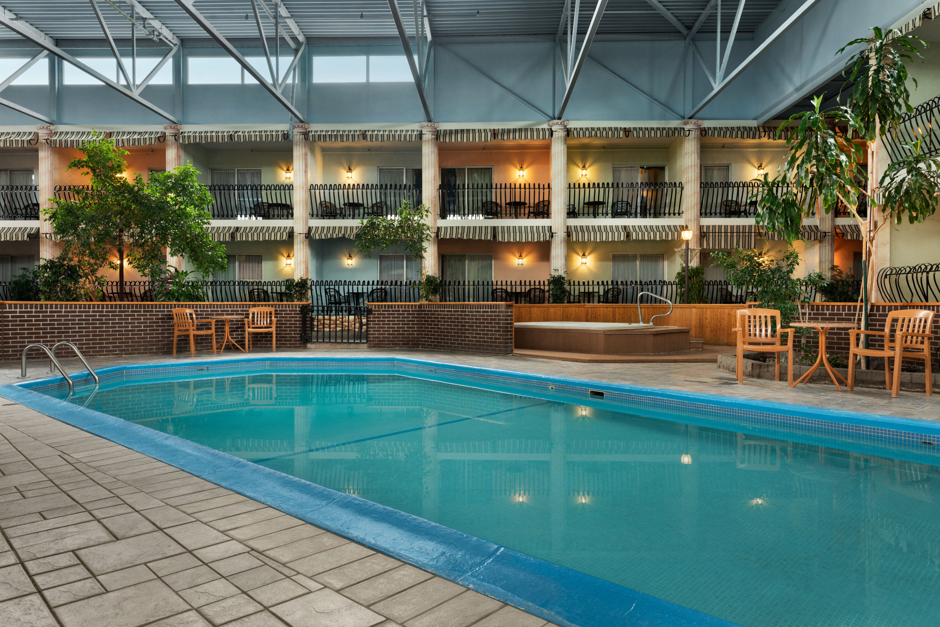 Family pool at the Ramada by Wyndham Fredericton in Fredericton, New Brunswick