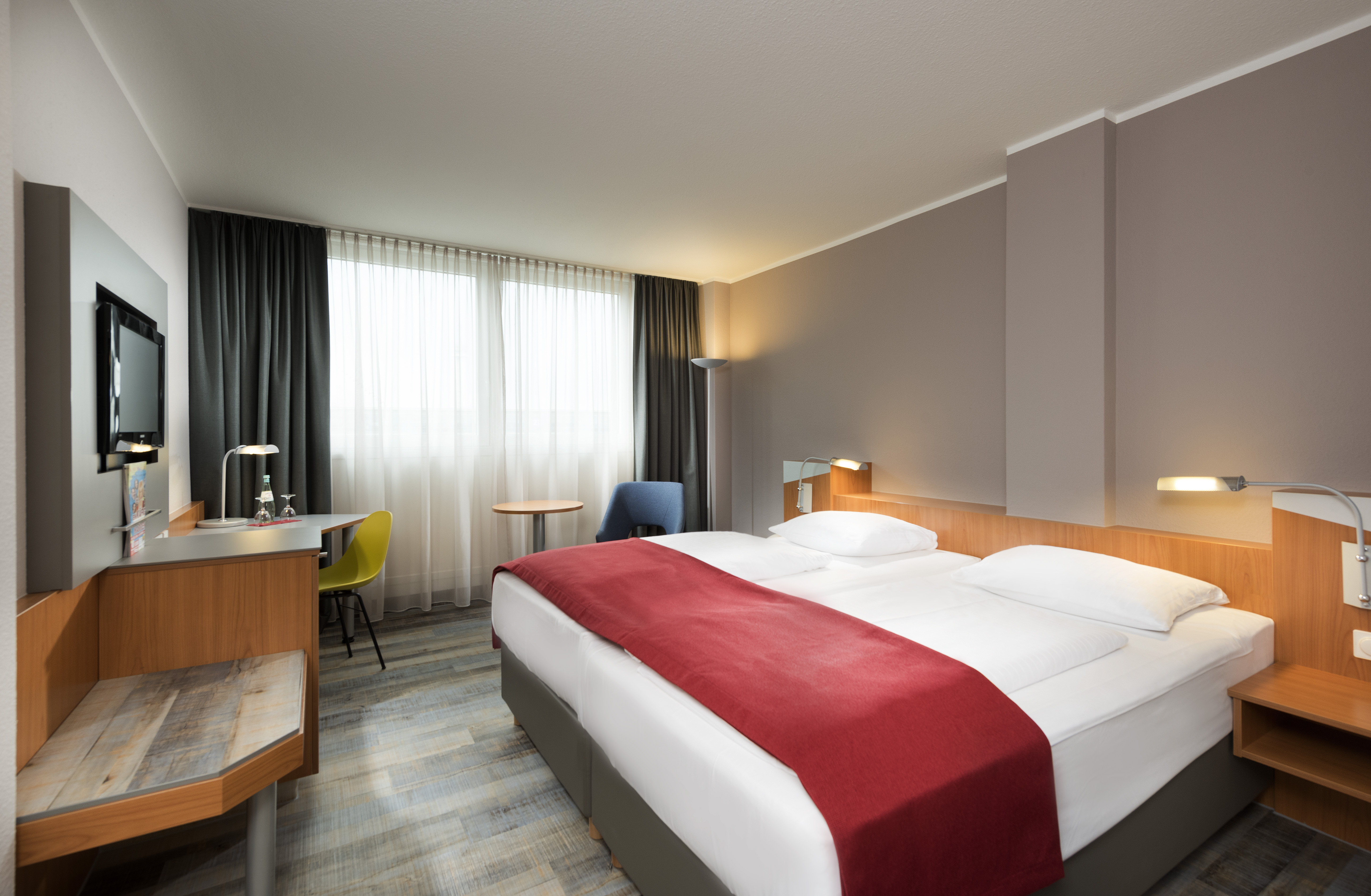 Guest room at the Ramada by Wyndham Hannover in Hannover, Other than US/Canada