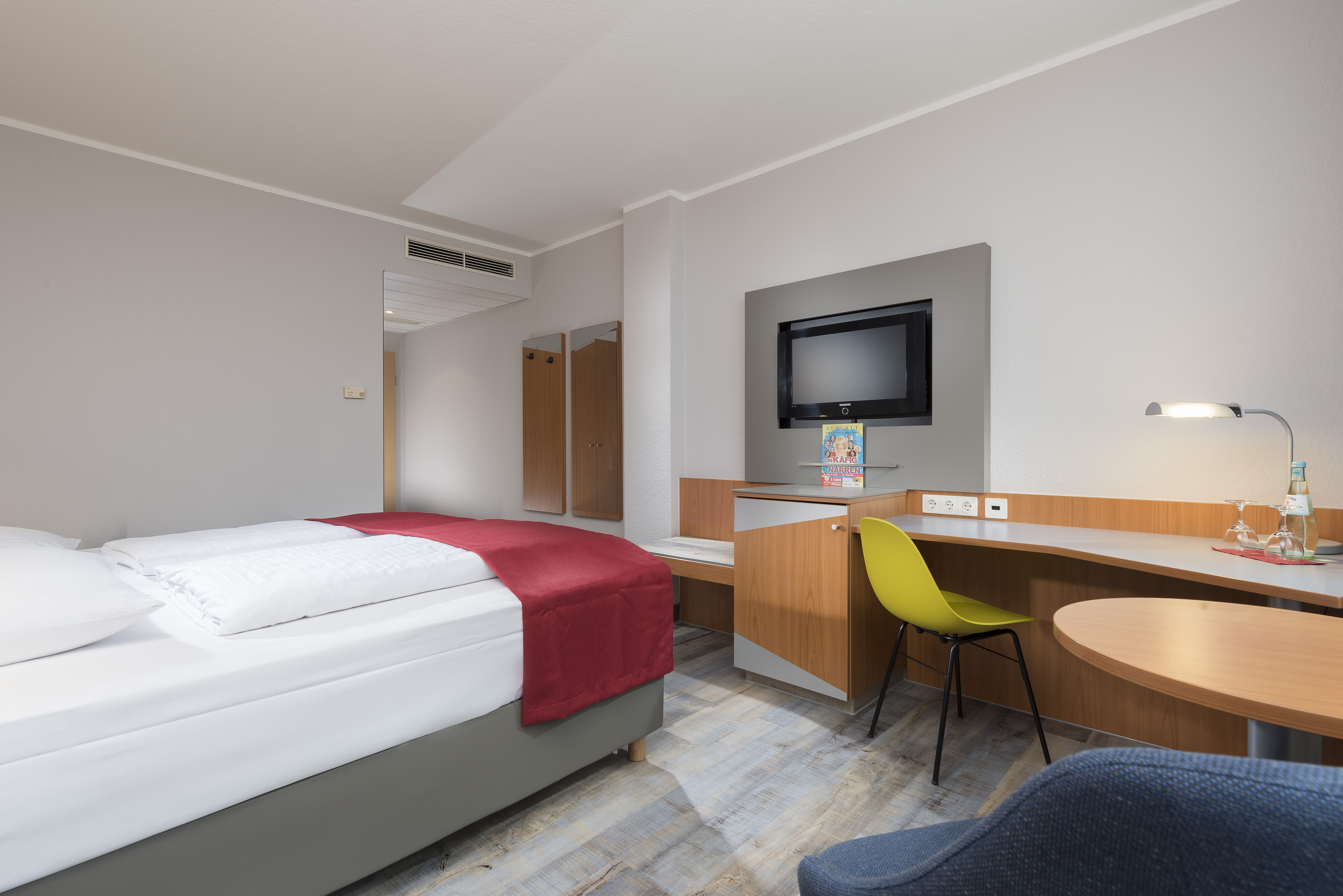 Guest room at the Ramada by Wyndham Hannover in Hannover, Other than US/Canada