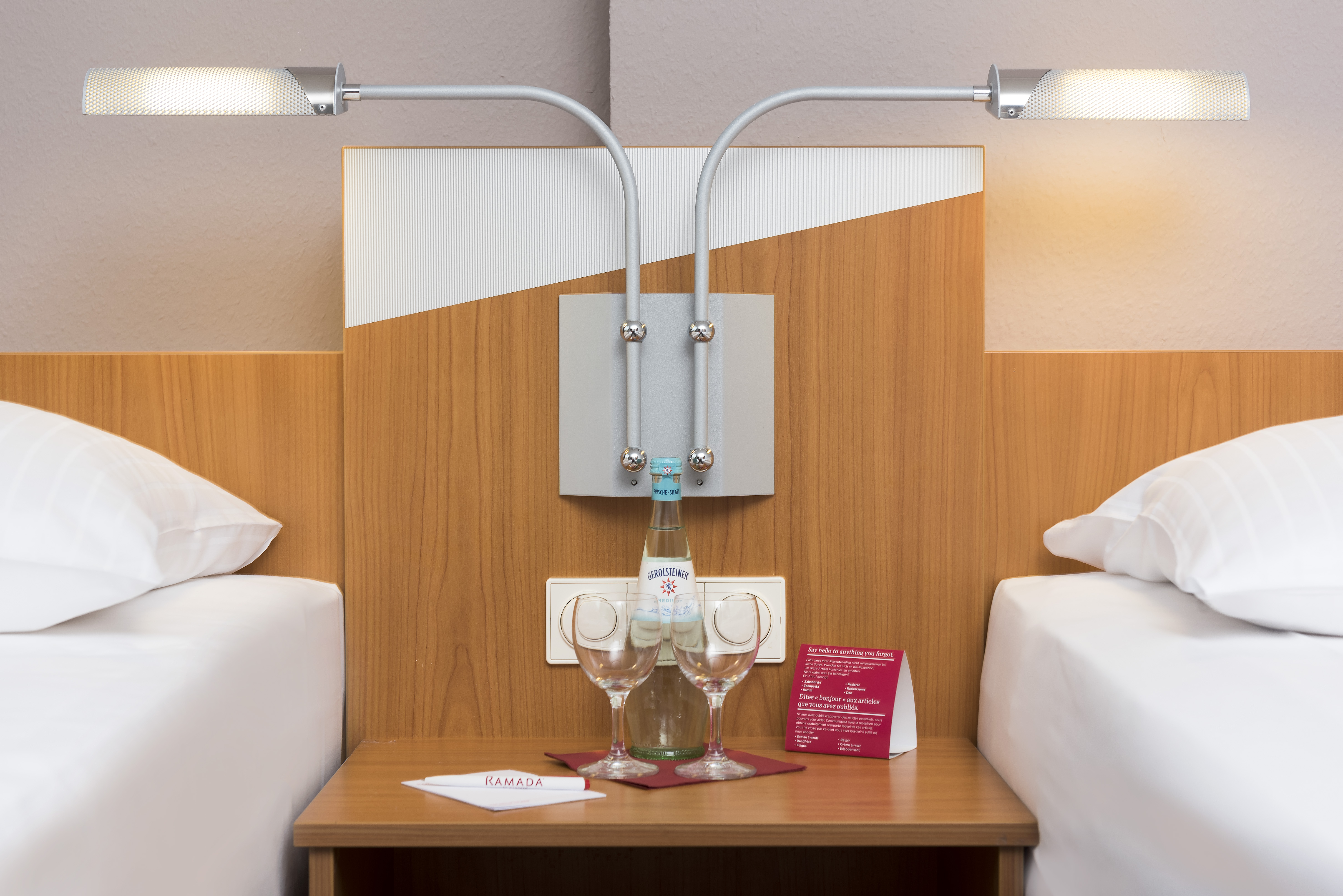 Guest room at the Ramada by Wyndham Hannover in Hannover, Other than US/Canada