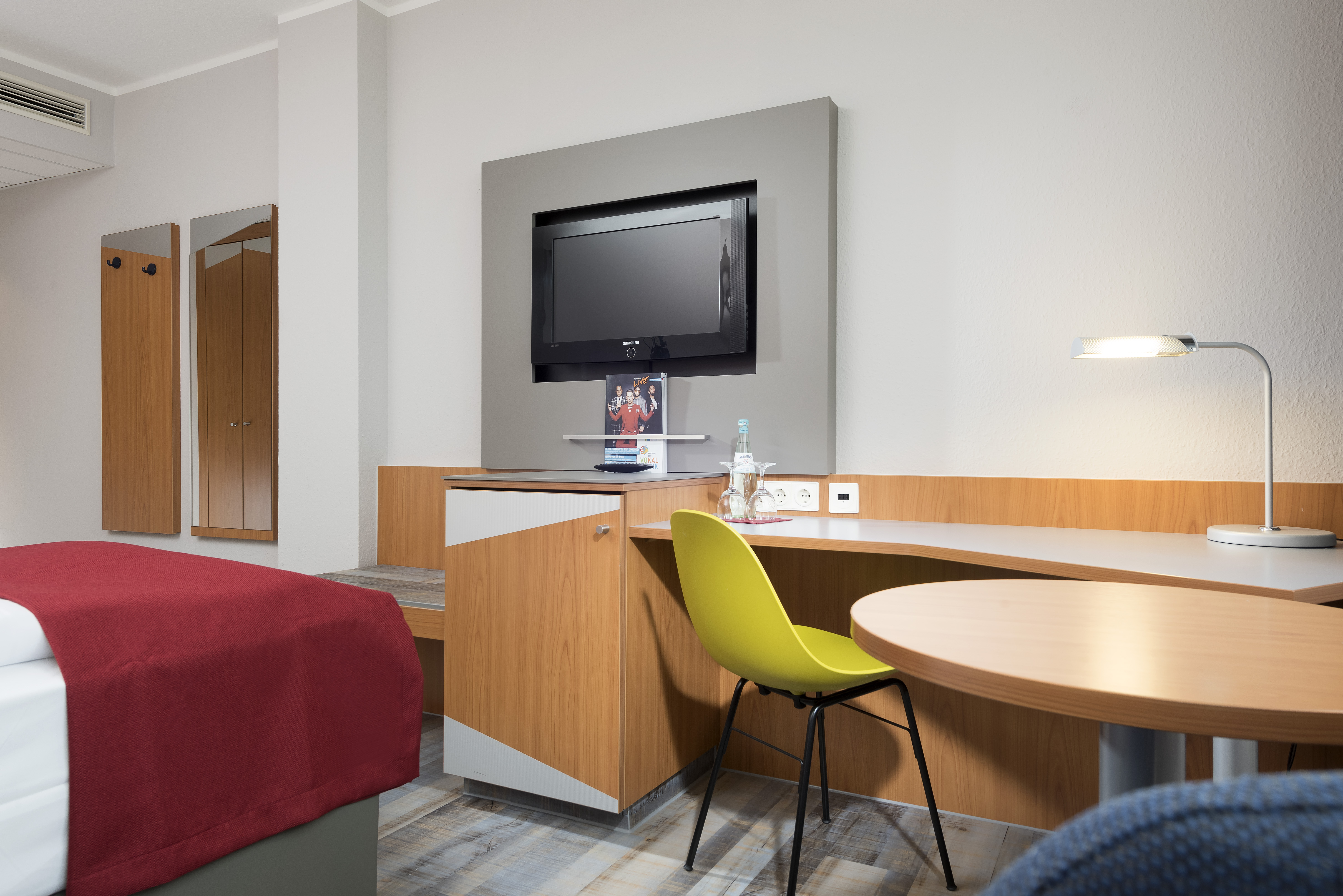 Guest room at the Ramada by Wyndham Hannover in Hannover, Other than US/Canada