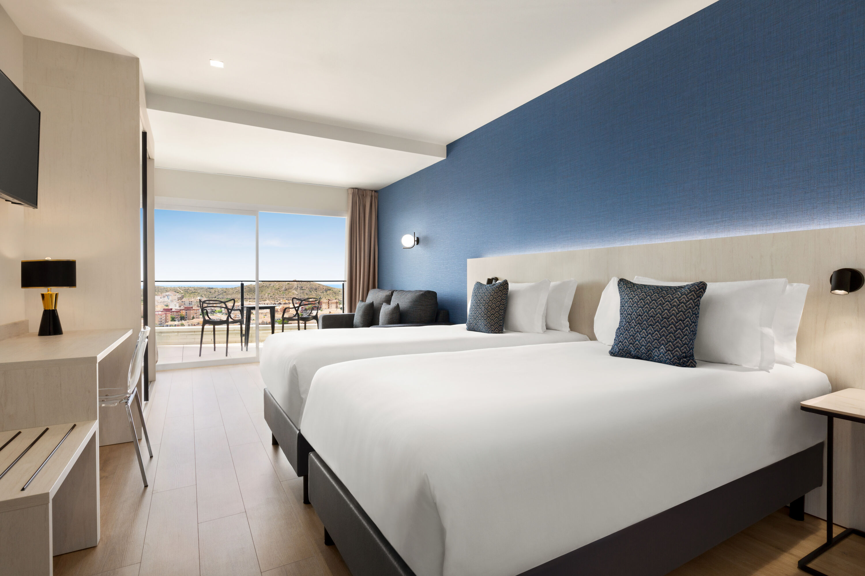 Guest room at the Ramada Resort by Wyndham Puerto de Mazarron in Puerto de Mazarron, Other than US/Canada