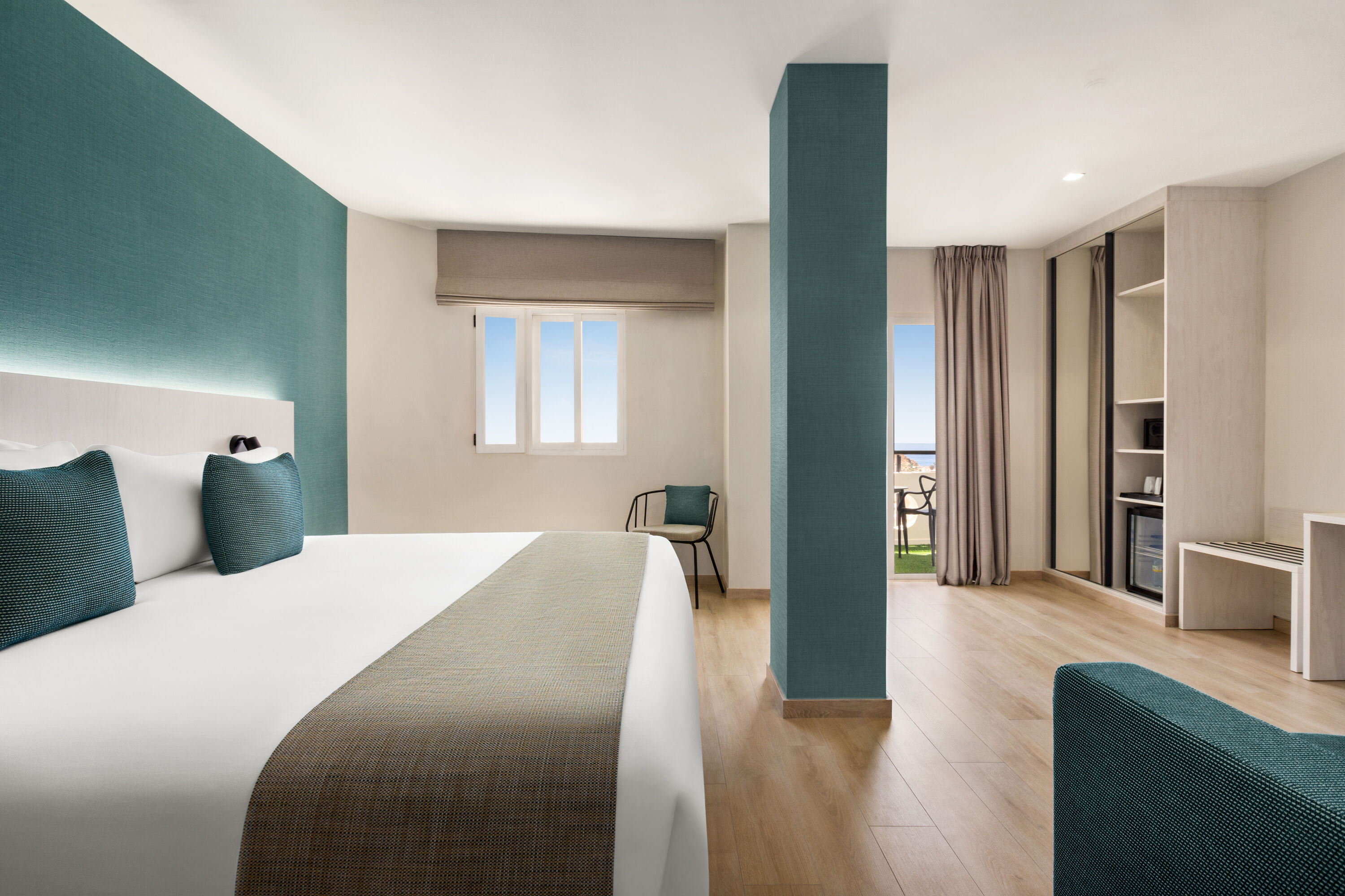 Guest room at the Ramada Resort by Wyndham Puerto de Mazarron in Puerto de Mazarron, Other than US/Canada