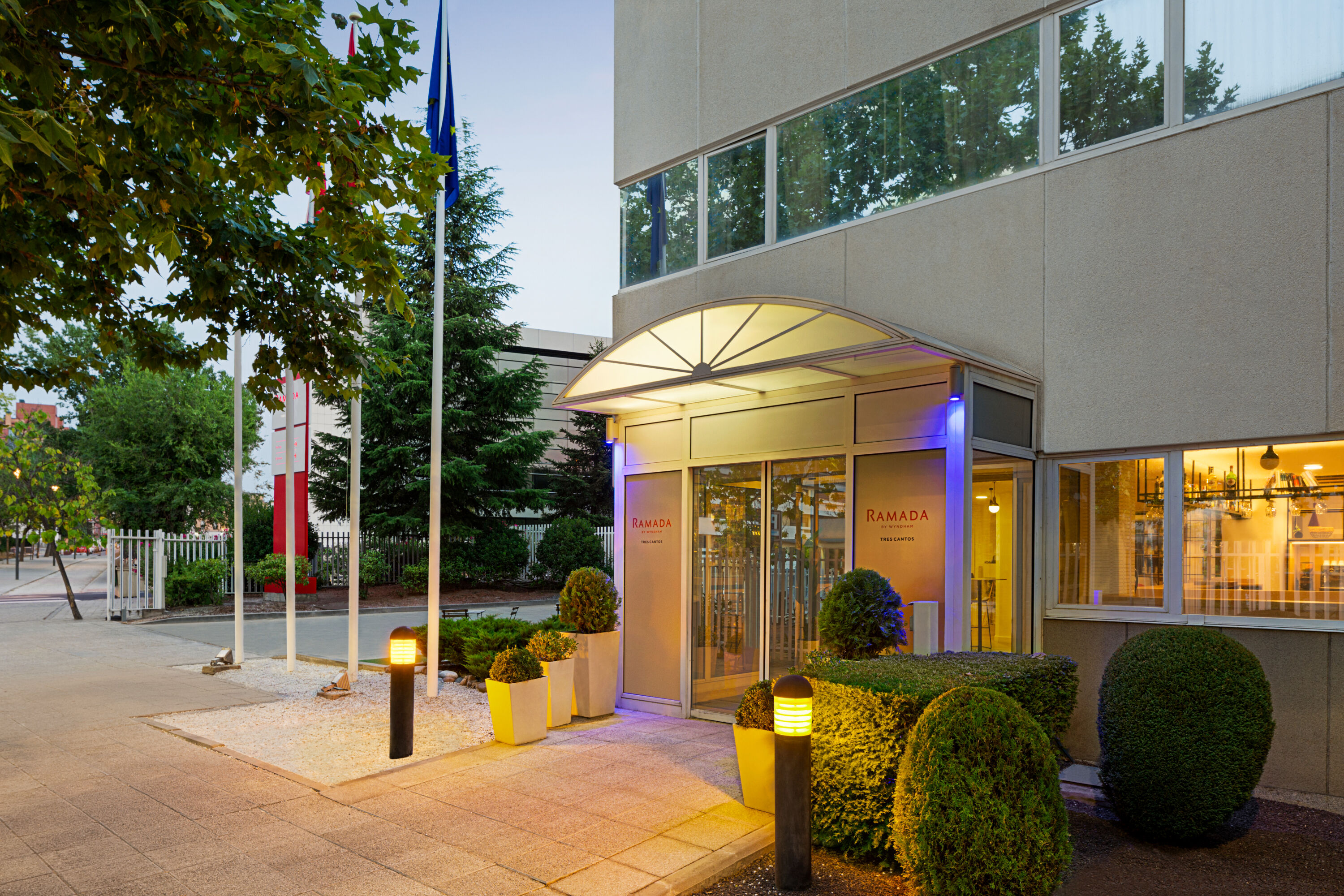 Exterior of Ramada by Wyndham Madrid Tres Cantos hotel in Tres Cantos, Other than US/Canada
