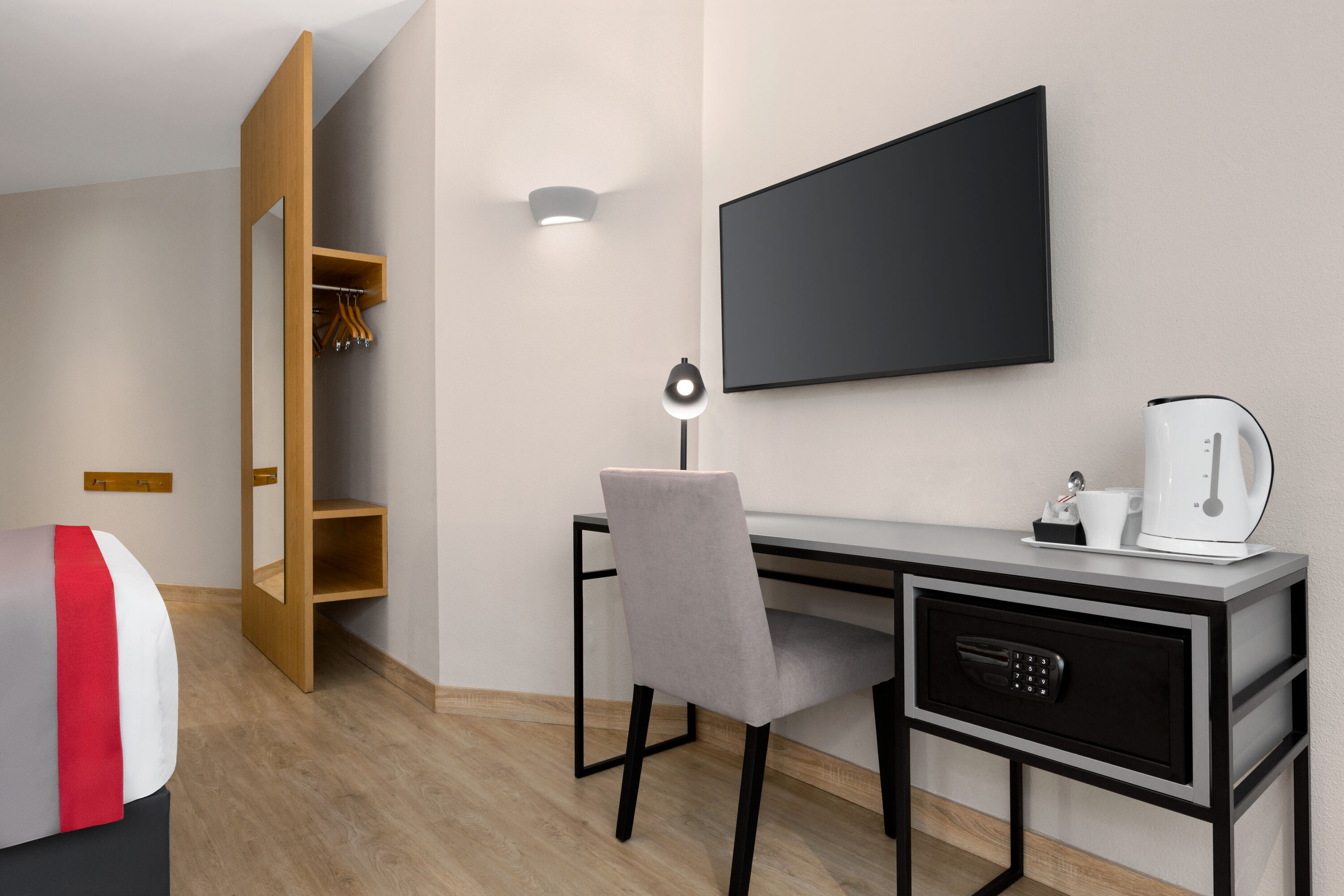 Guest room at the Ramada by Wyndham Madrid Tres Cantos in Tres Cantos, Other than US/Canada