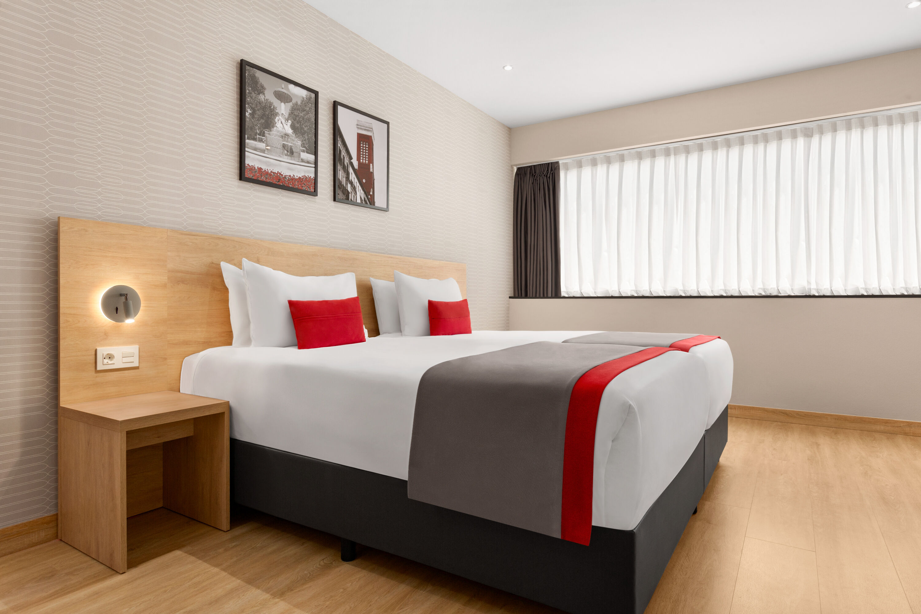 Guest room at the Ramada by Wyndham Madrid Tres Cantos in Tres Cantos, Other than US/Canada