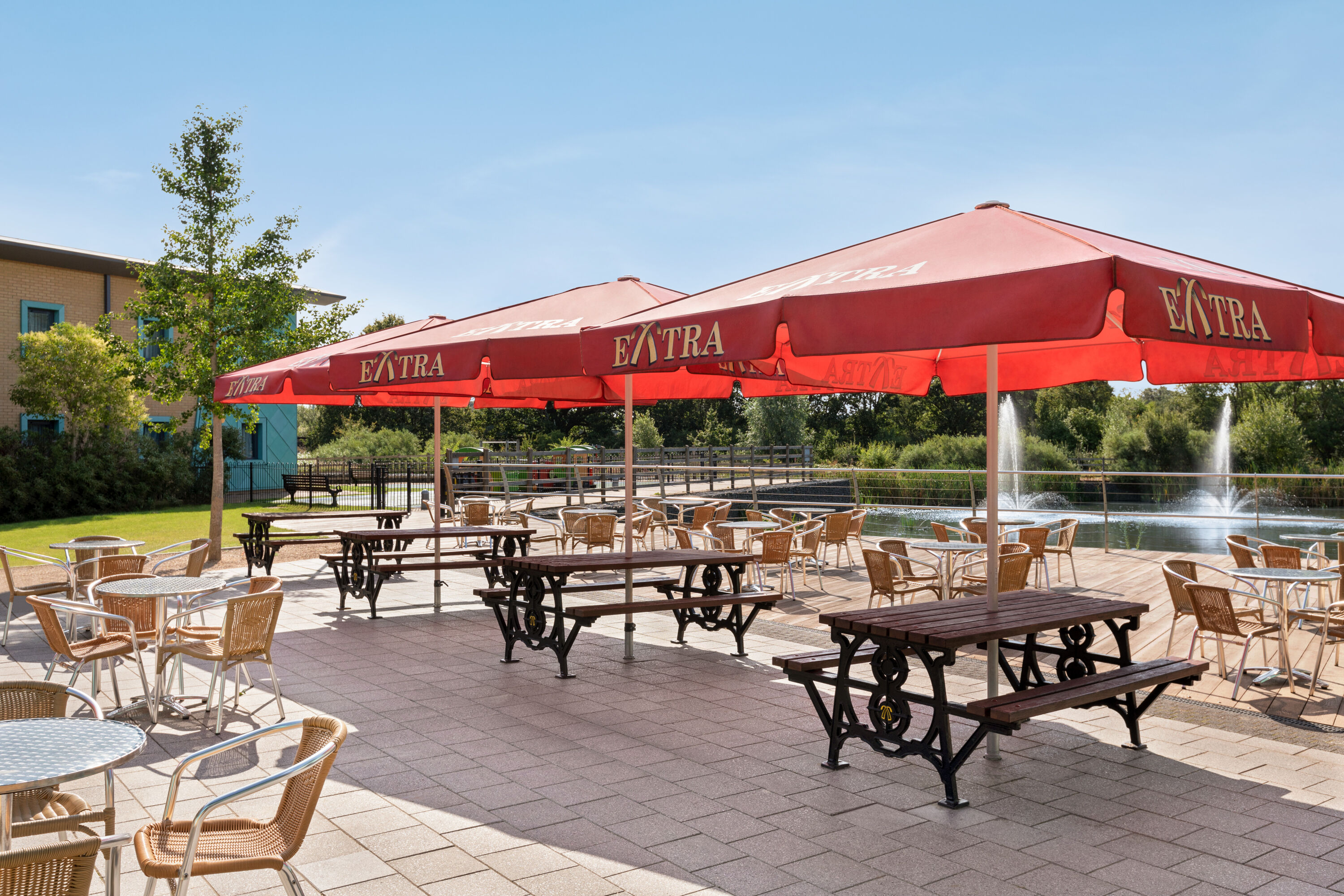 Back Exterior Image of Ramada by Wyndham Cobham hotel in Cobham, Other than US/Canada