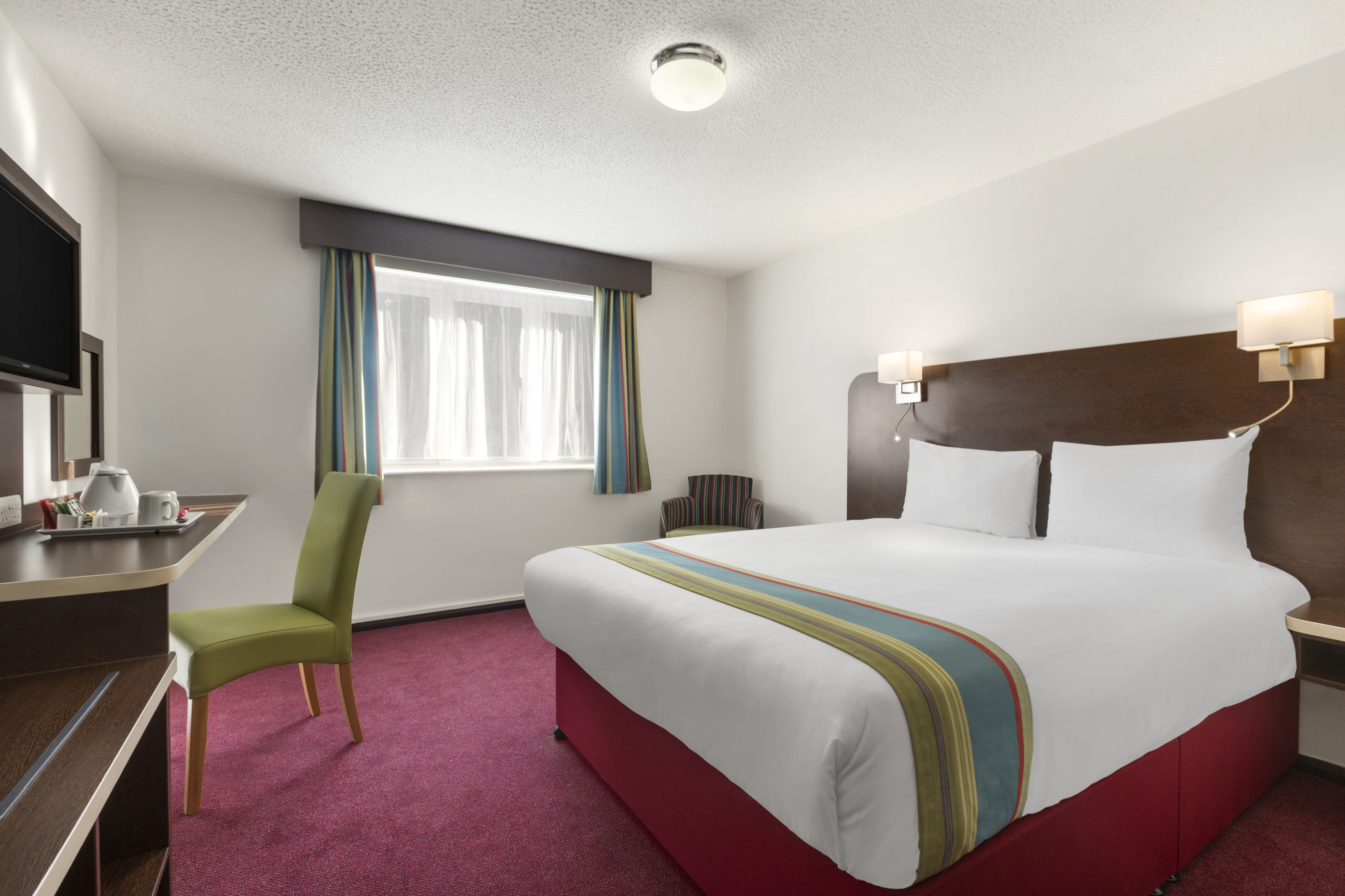 Guest room at the Ramada by Wyndham South Mimms M25 in Hertfordshire, Other than US/Canada