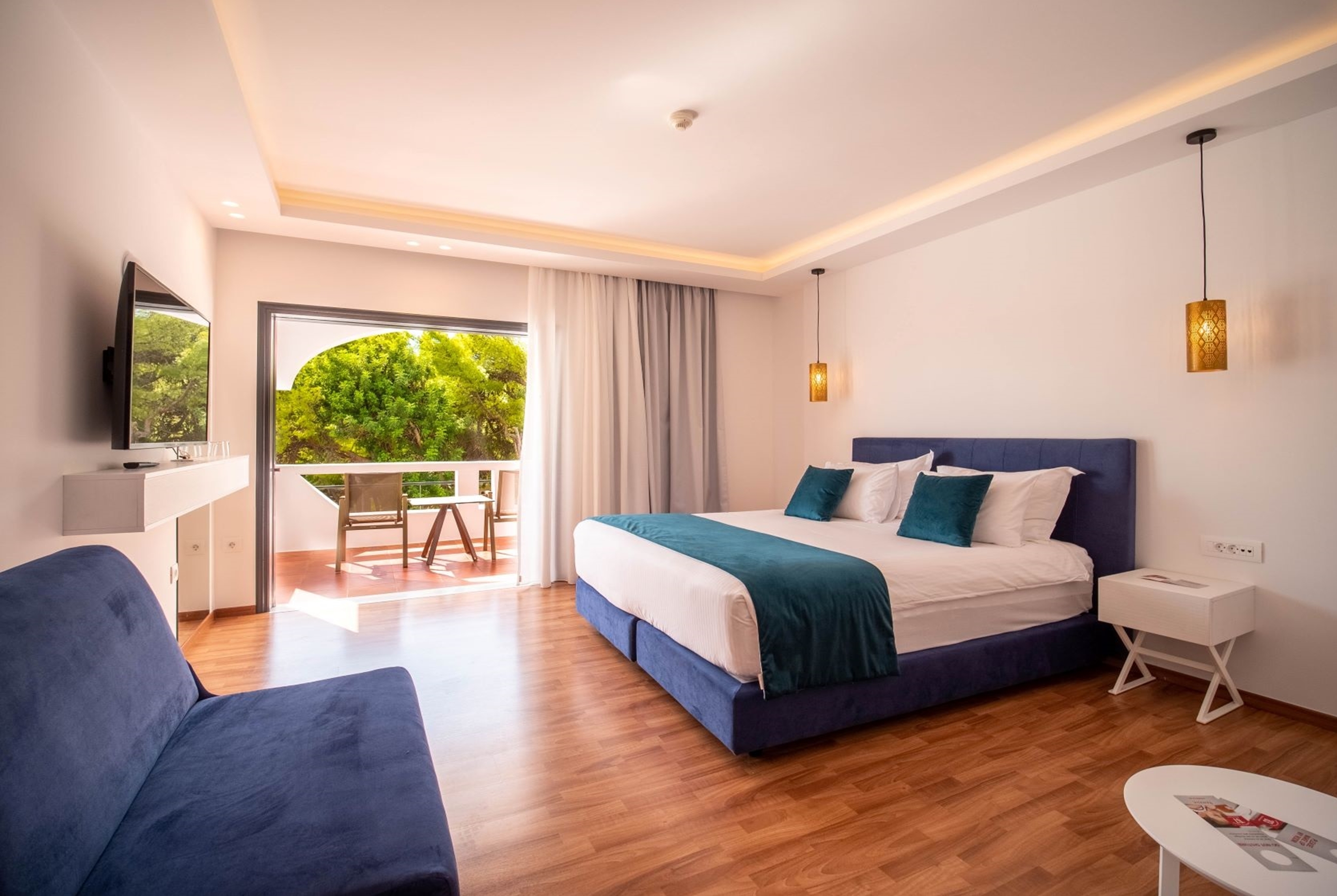 Guest room at the Ramada by Wyndham Loutraki Poseidon Resort in Loutraki, Other than US/Canada