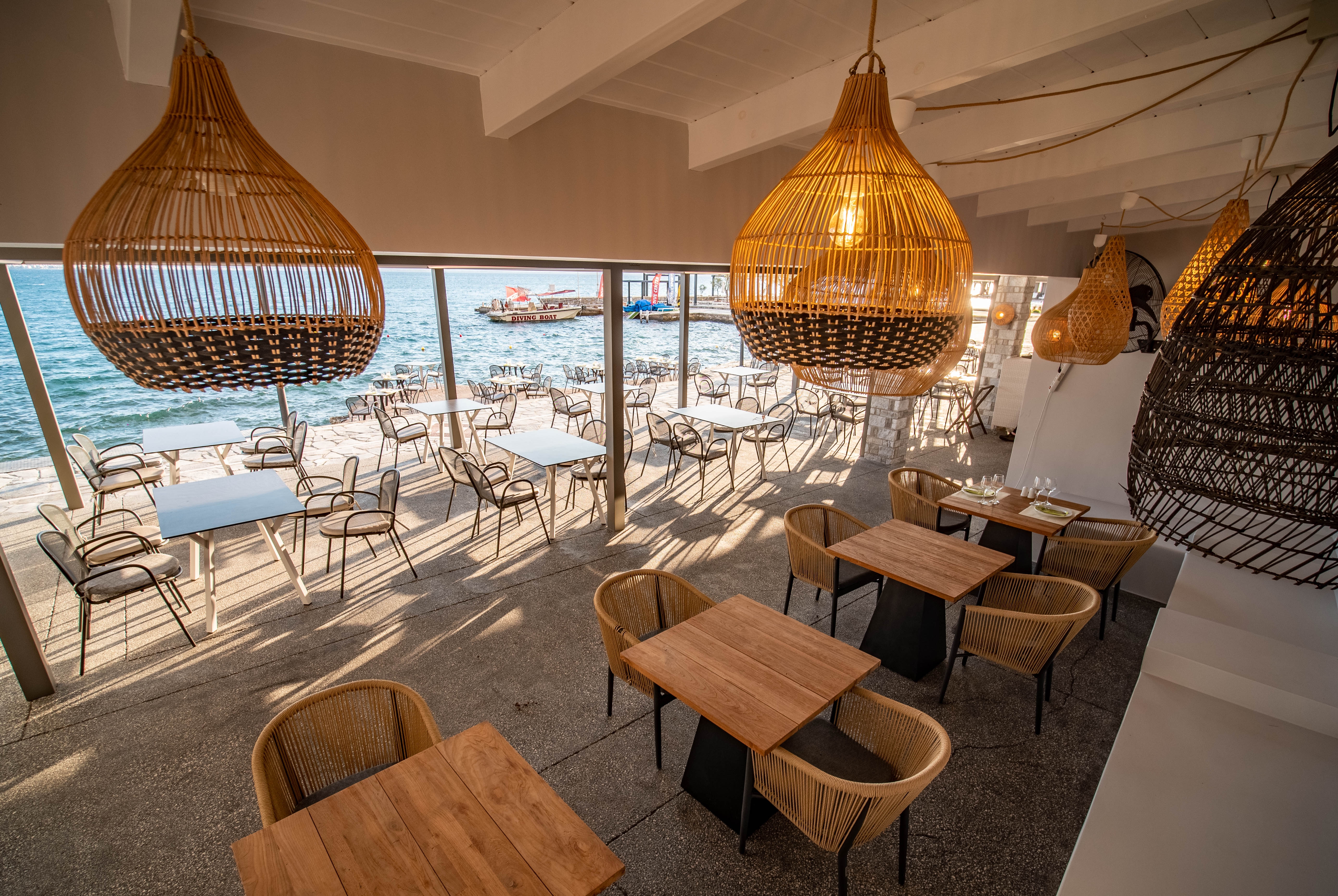 Ramada by Wyndham Loutraki Poseidon Resort restaurant in Loutraki, Other than US/Canada