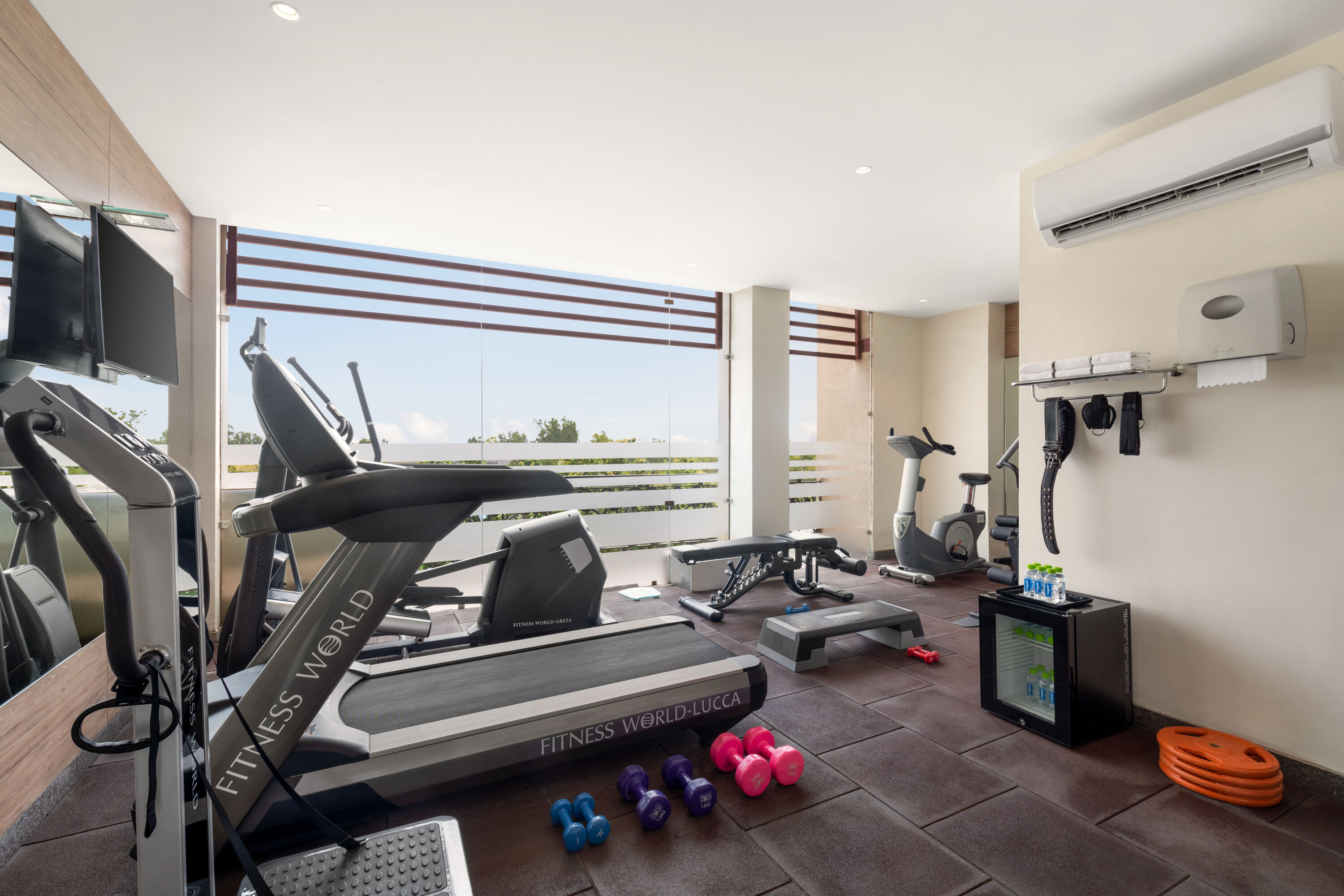 Fitness room at Ramada  by Wyndham Aligarh GT Road in Aligarh, Other than US/Canada
