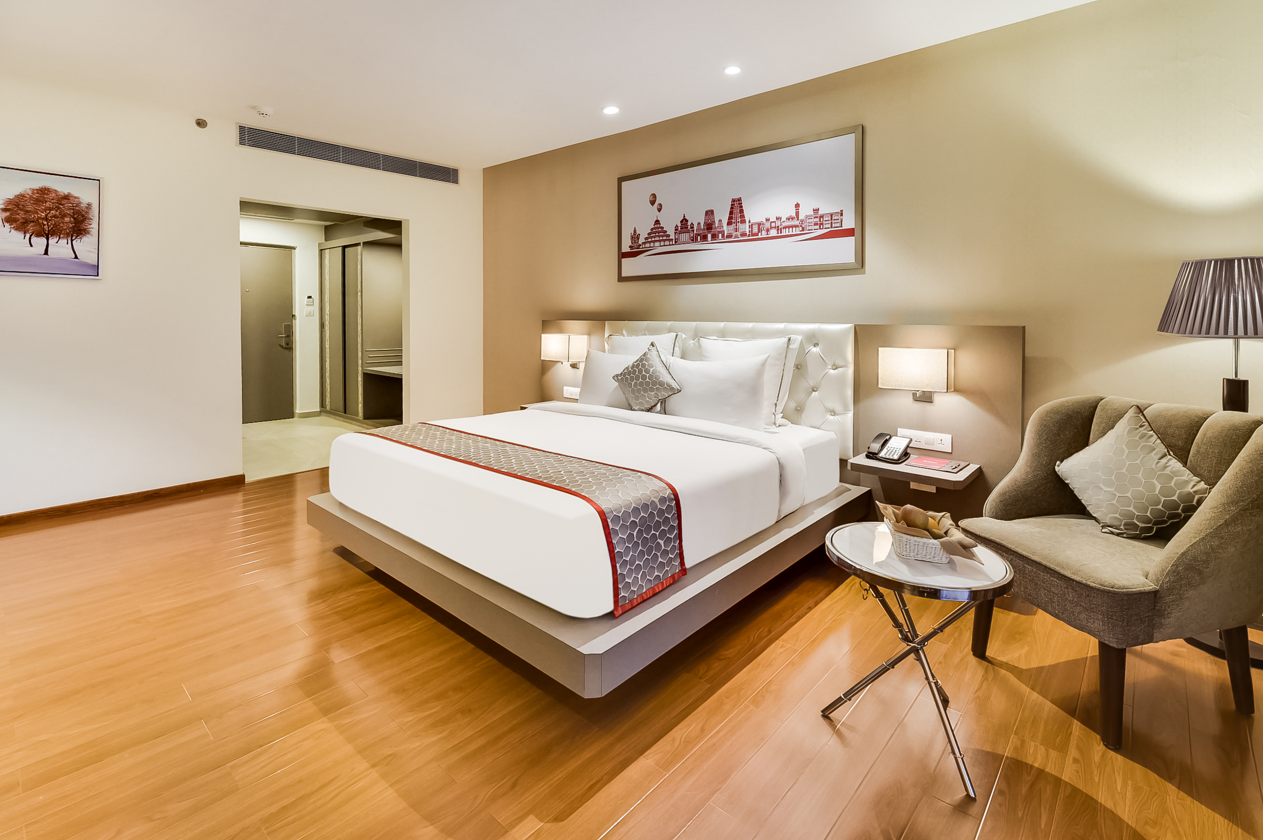 Guest room at the Ramada by Wyndham Bengaluru Yelahanka in Bengaluru, Other than US/Canada